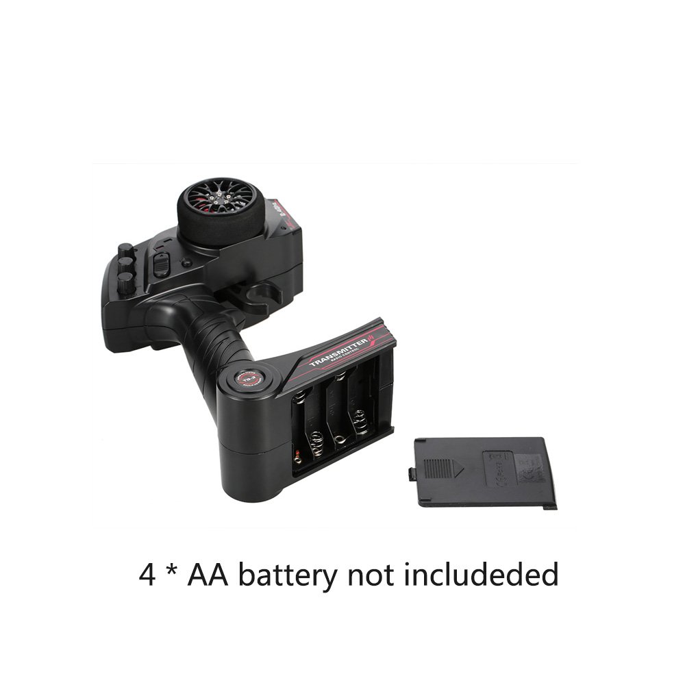 GoolRC TG3 2.4GHz 3CH Digital Radio Remote Control Transmitter & Receiver for RC Cars, Boats, Trucks - Perfect for Hobbyists, Racing and Outdoor Play
