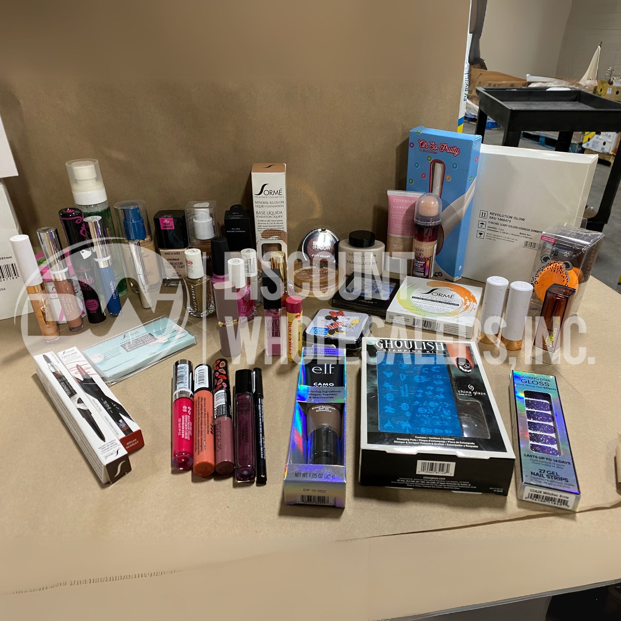 Wholesale Cosmetic DWI Mix - 250 Pcs Box | Professional Makeup Blending & Contouring Kit for Salons & Makeup Artists