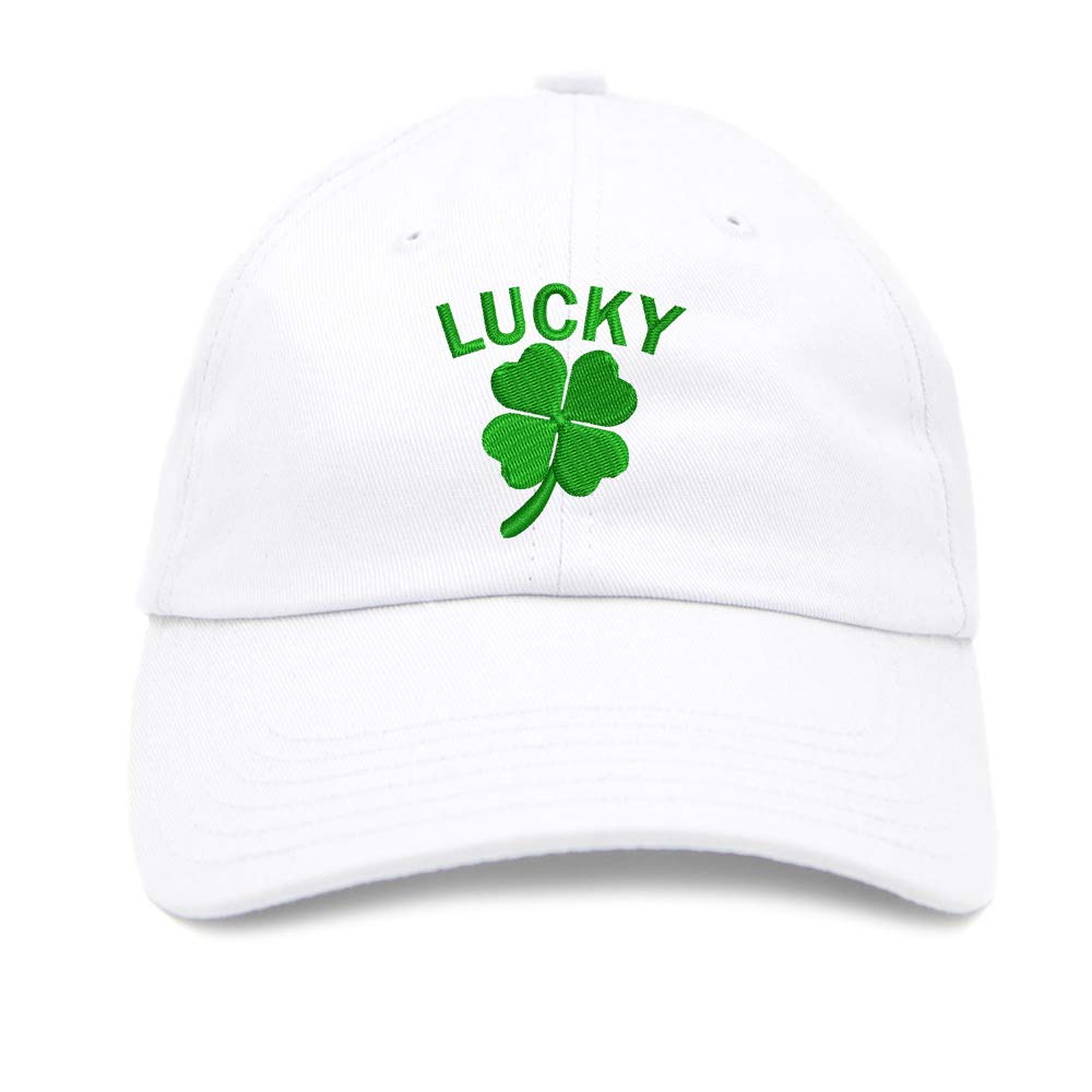 Lucky Clover Embroidered Baseball Cap - Adjustable Snapback Dad Hat for Men & Women - Perfect for St. Patrick's Day, Sports Events & Outdoor Activities