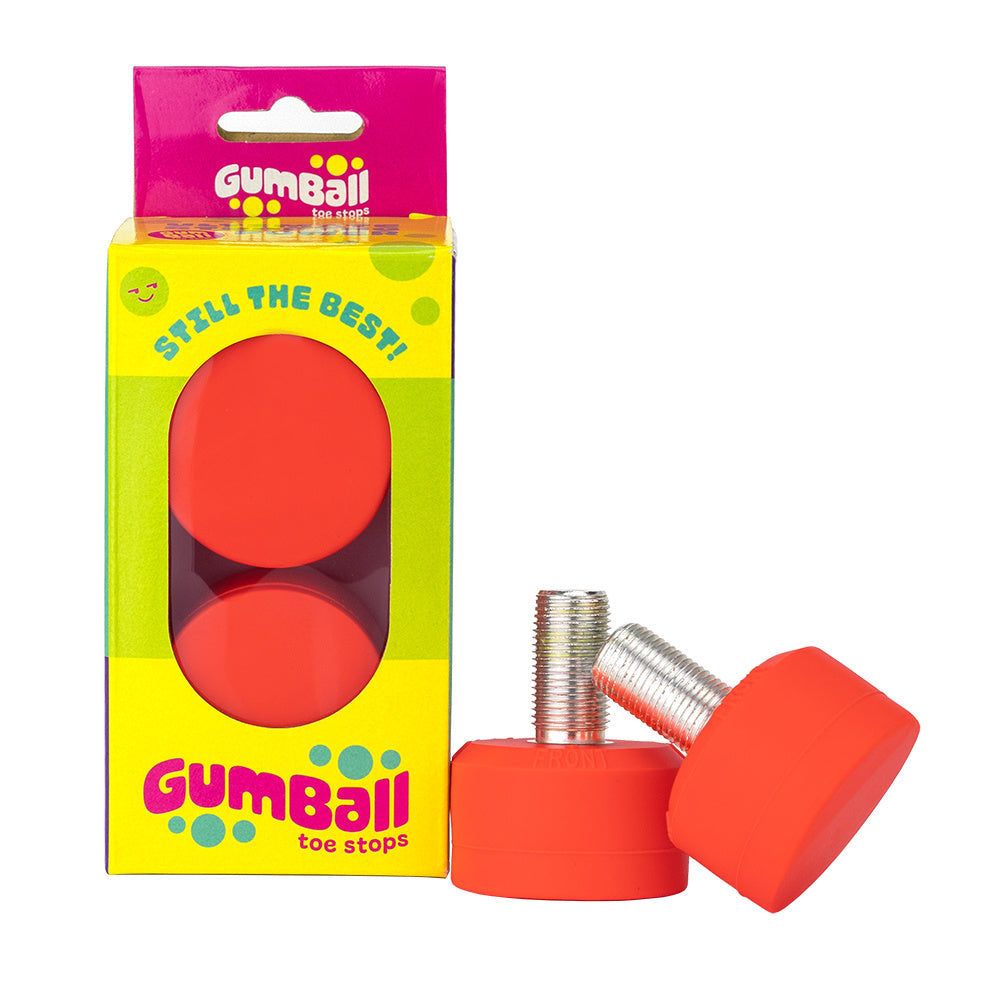 Antik Gumball Roller Skate Toe Stops (Pair) - Premium Roller Skating Accessories for Derby, Artistic & Outdoor Skating