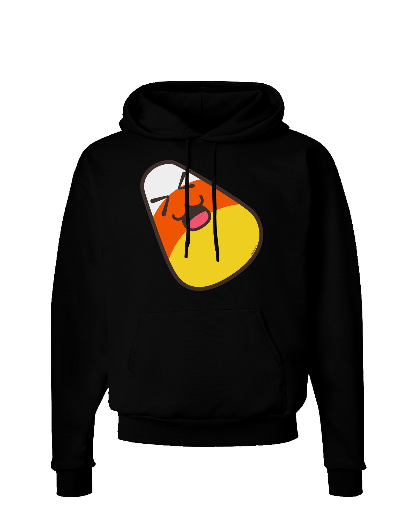 Stylish Halloween Family Matching Hoodie - Cute Candy Corn Design for Dad, Perfect for Trick or Treating & Family Costume Parties