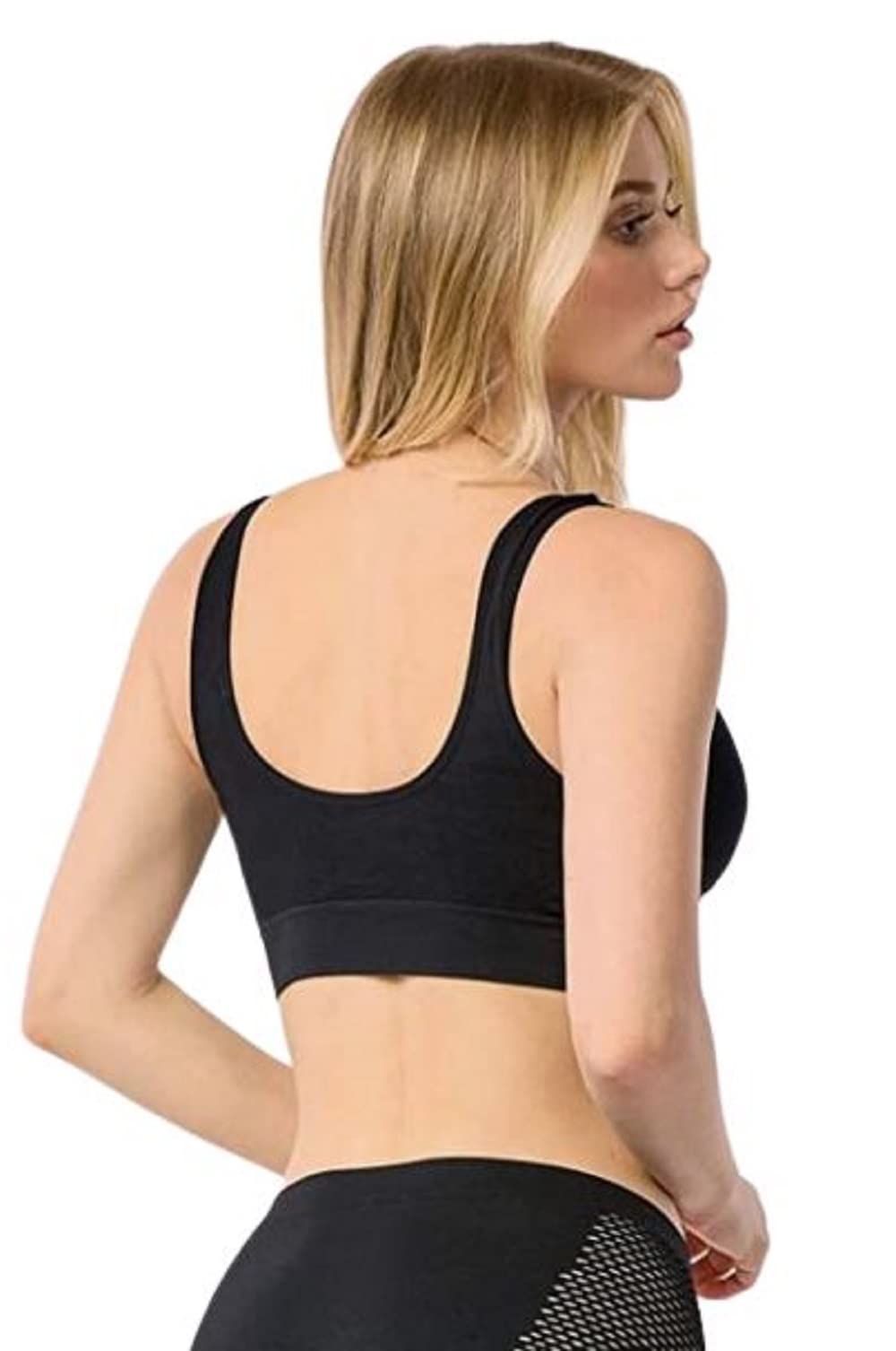 High-Quality Women's 6-Pack Sports Bras - Breathable, Supportive & Comfortable for Yoga, Running, Gym Workouts & Active Lifestyles