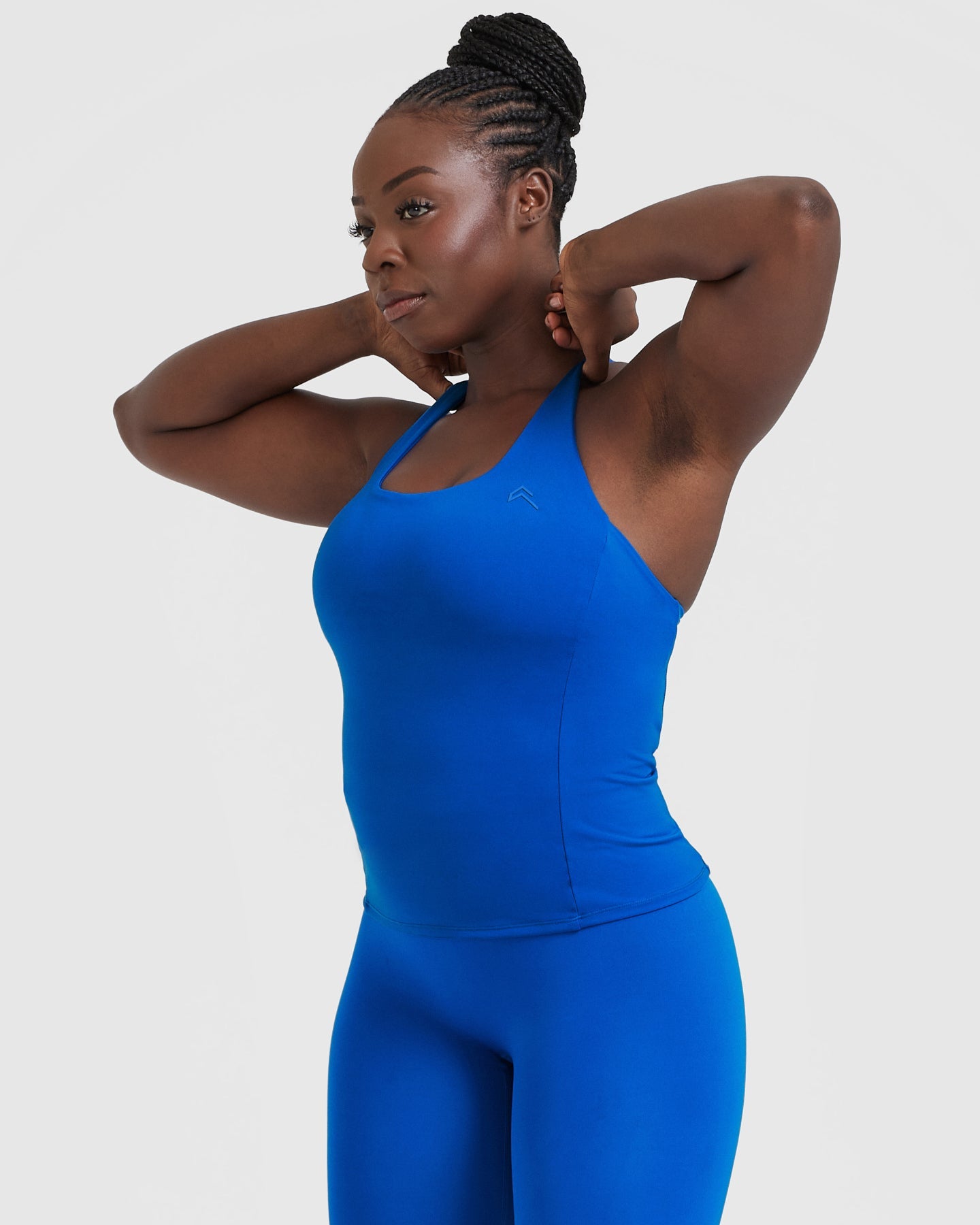 Timeless Square Neck Vest for Women - Elegant Cobalt Blue Sleeveless Top | Perfect for Layering, Office Wear & Casual Outfits