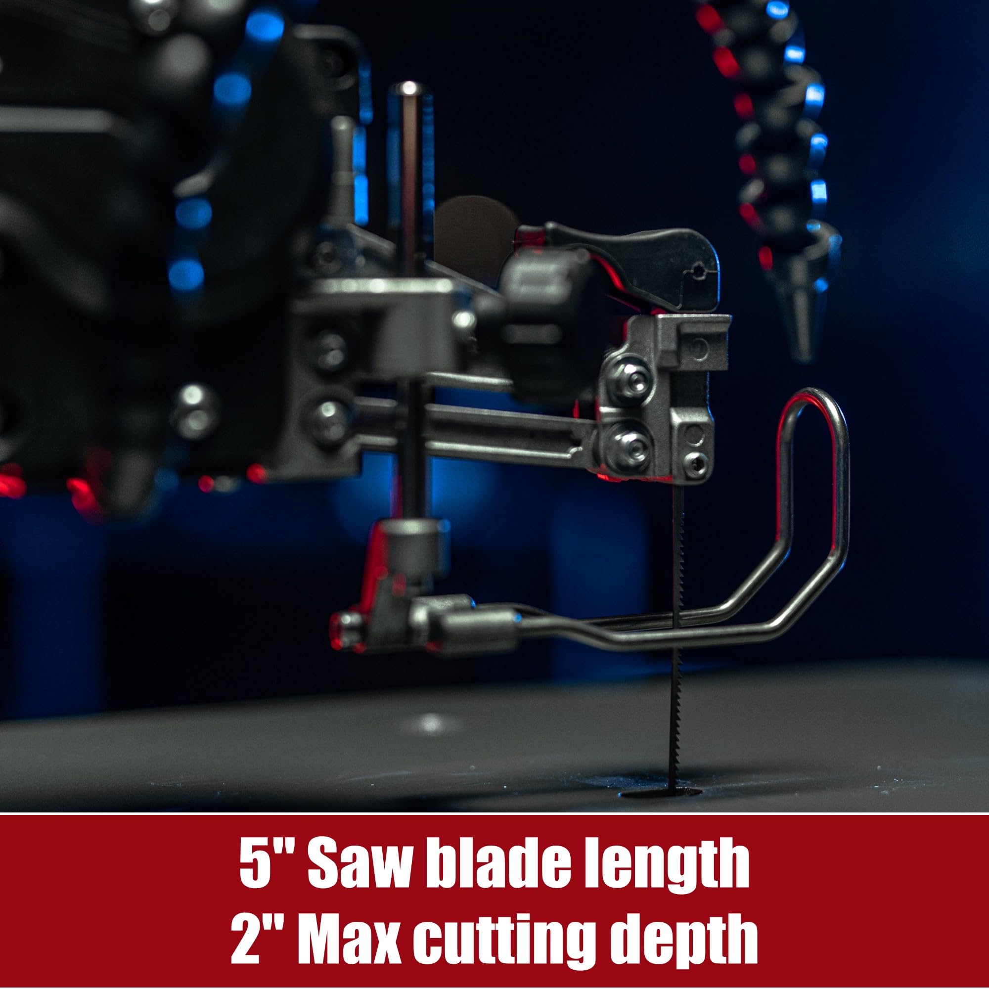 Bucktool 22 Inch Variable Speed Scroll Saw - 1.3A Woodworking Tool for DIY Crafts, Home Projects & Precision Cutting | Perfect for Wood, Metal & Plastic Materials