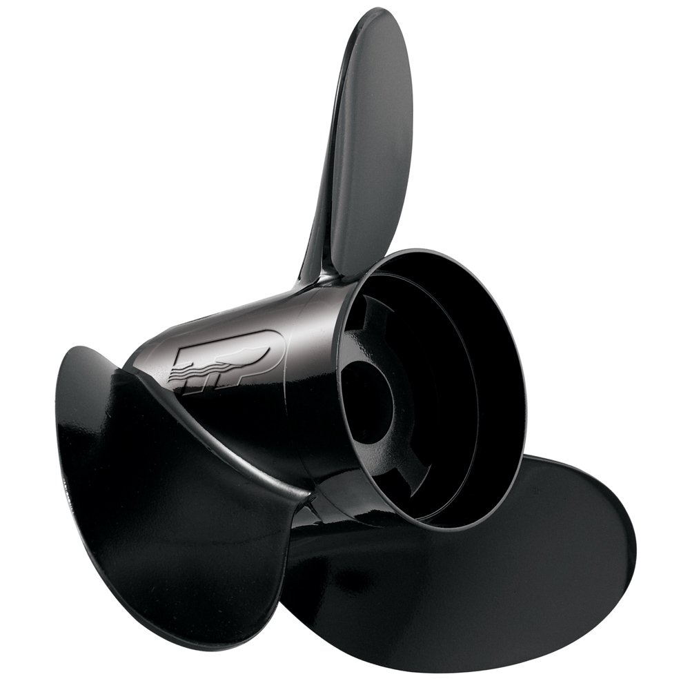 Turning Point Hustler Aluminum Right-Hand Propeller 10.125 x 13 - 3 Blade Boat Propeller for Outboard Motors - Perfect for Fishing, Watersports & High-Performance Boating