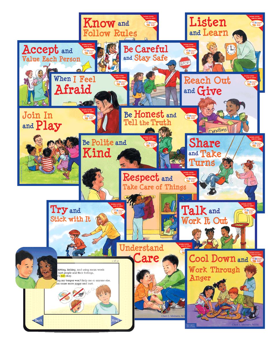Learning To Get Along Package - Social Skills & Emotional Development Books for Kids - Perfect for Classroom, Homeschooling & Parenting