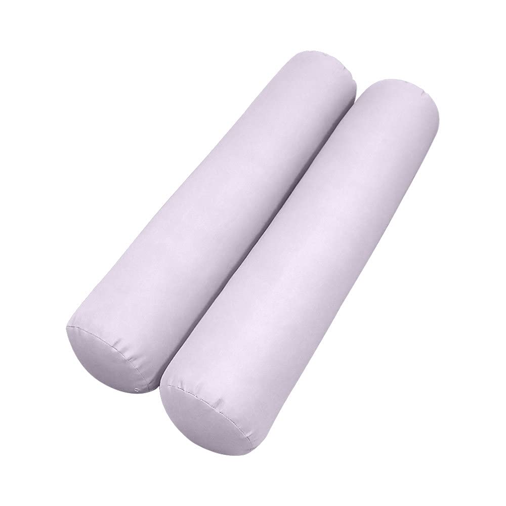 Style 6 Outdoor Daybed Mattress Bolster Pillow Slipcovers - Knife Edge Queen Size Cover Only (AD107) | Waterproof & UV Resistant for Patio, Poolside & Garden Furniture