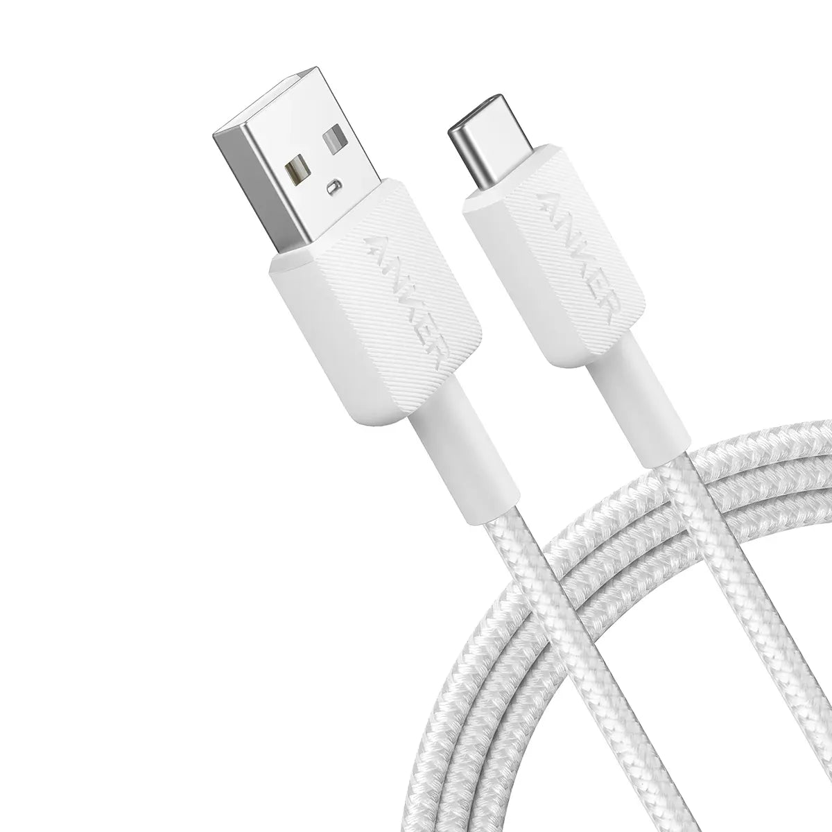 Anker 322 PowerLine USB A to USB C Fast Charging Cable 6ft/1.8m - High Speed Charging & Data Sync for iPhone 15, Samsung Galaxy, iPad & More - Perfect for Home, Office & Travel