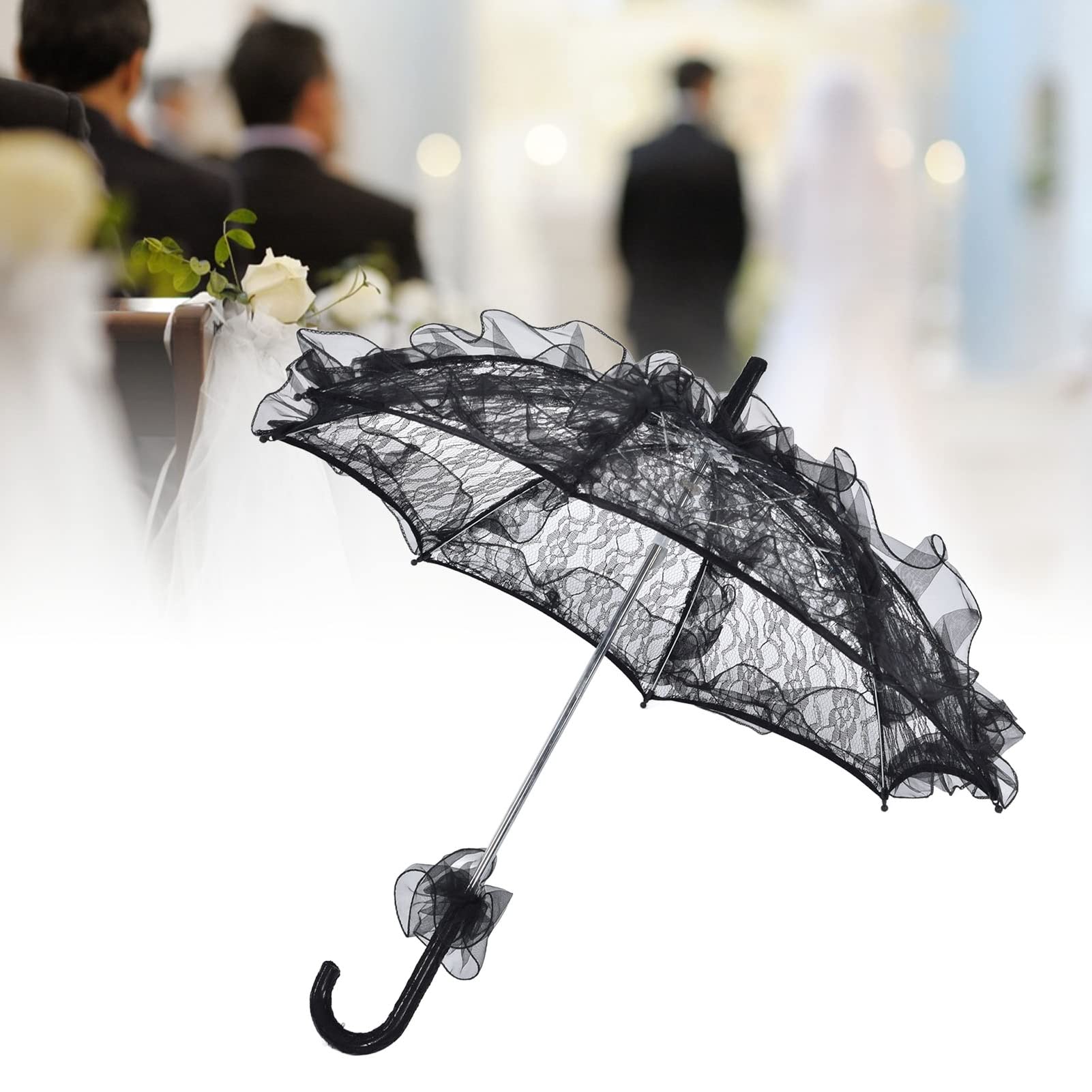 Elegant Lace Bridal Umbrella for Wedding & Photography