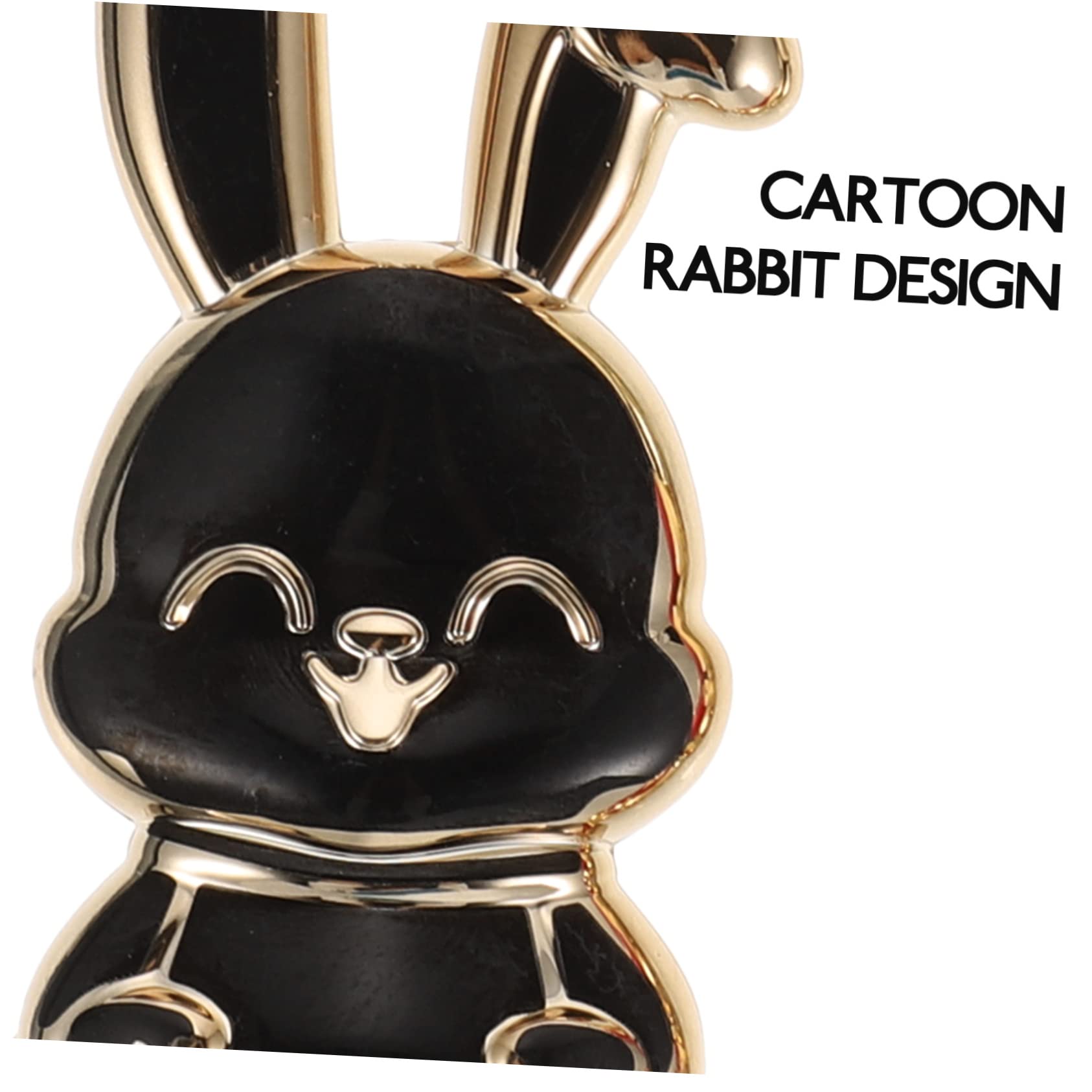 Veemoon 7pcs Foldable Cartoon Bunny Phone Stand Holder - Cute Rabbit Shape Phone Bracket for Desk, Bedside & Travel - Perfect for Watching Videos, Video Calls & Hands-Free Use
