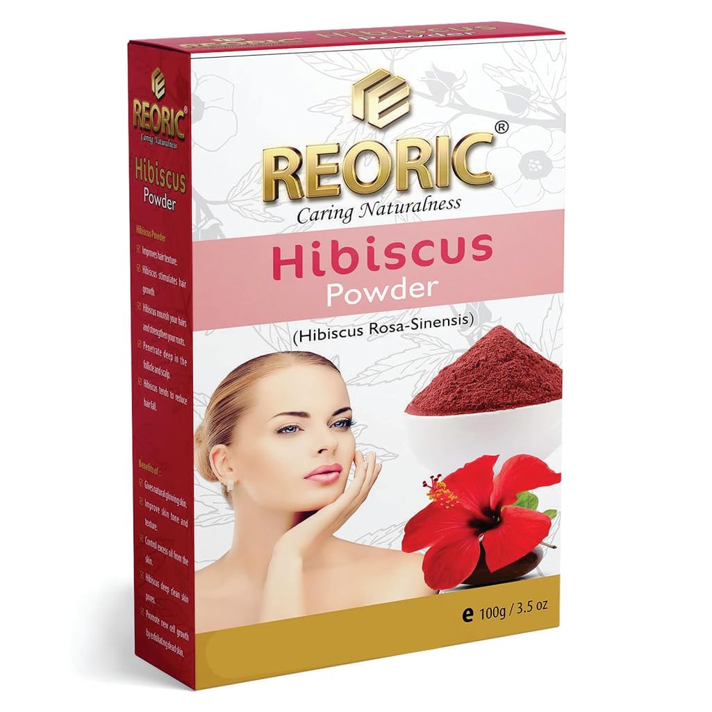 Organic Hibiscus Powder, Indigo Powder & Henna Powder for Hair Growth | Natural Hair Dye | Gudhal Ka Powder | 300g (Pack of 3) | Promotes Healthy Hair & Scalp | Perfect for DIY Hair Masks, Natural Coloring & Ayurvedic Hair Care