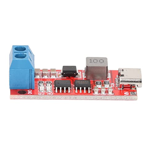 3S Type C to 12.6V Lithium Battery Charger Module - DC 3-6V Input Boost Charging Board for 18650/26650 Batteries - Fast USB-C Power Supply for DIY Electronics, Drones, and RC Models