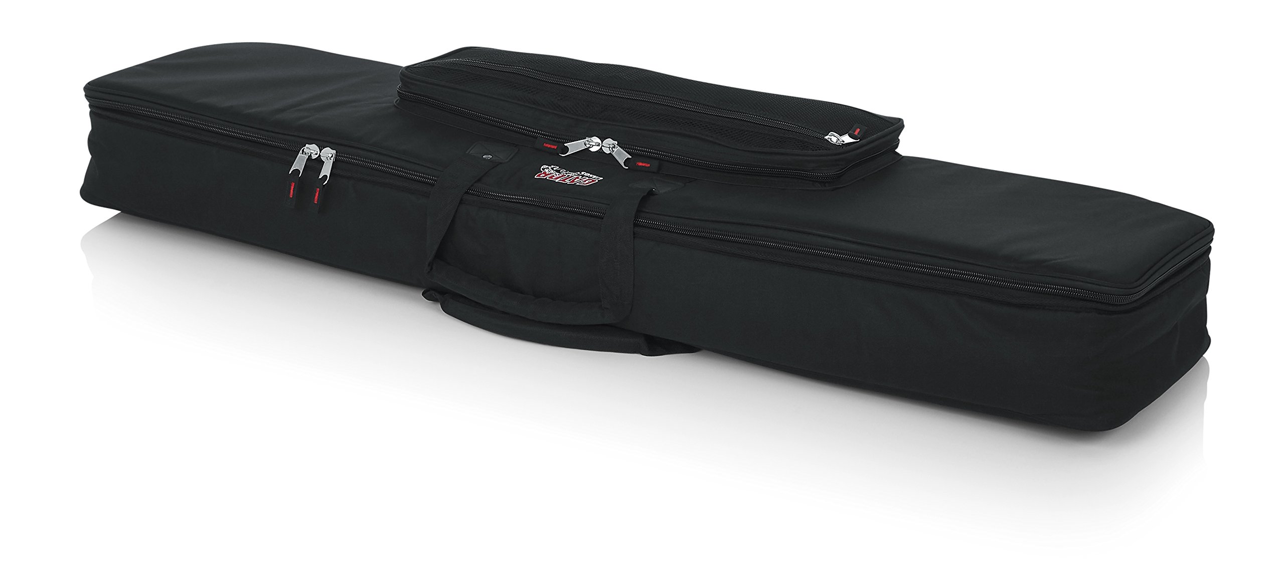 Gator GKB-76 SLIM Keyboard Gig Bag - Lightweight Padded Protection for 76-Key Keyboards - Perfect for Travel, Gigging & Studio Use