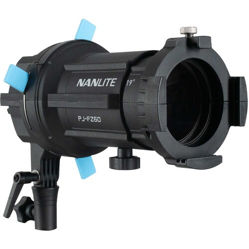 Nanlite Projector Mount for Forza 60 & 60B LED Monolights (19°) - Perfect for Studio Photography & Video Lighting