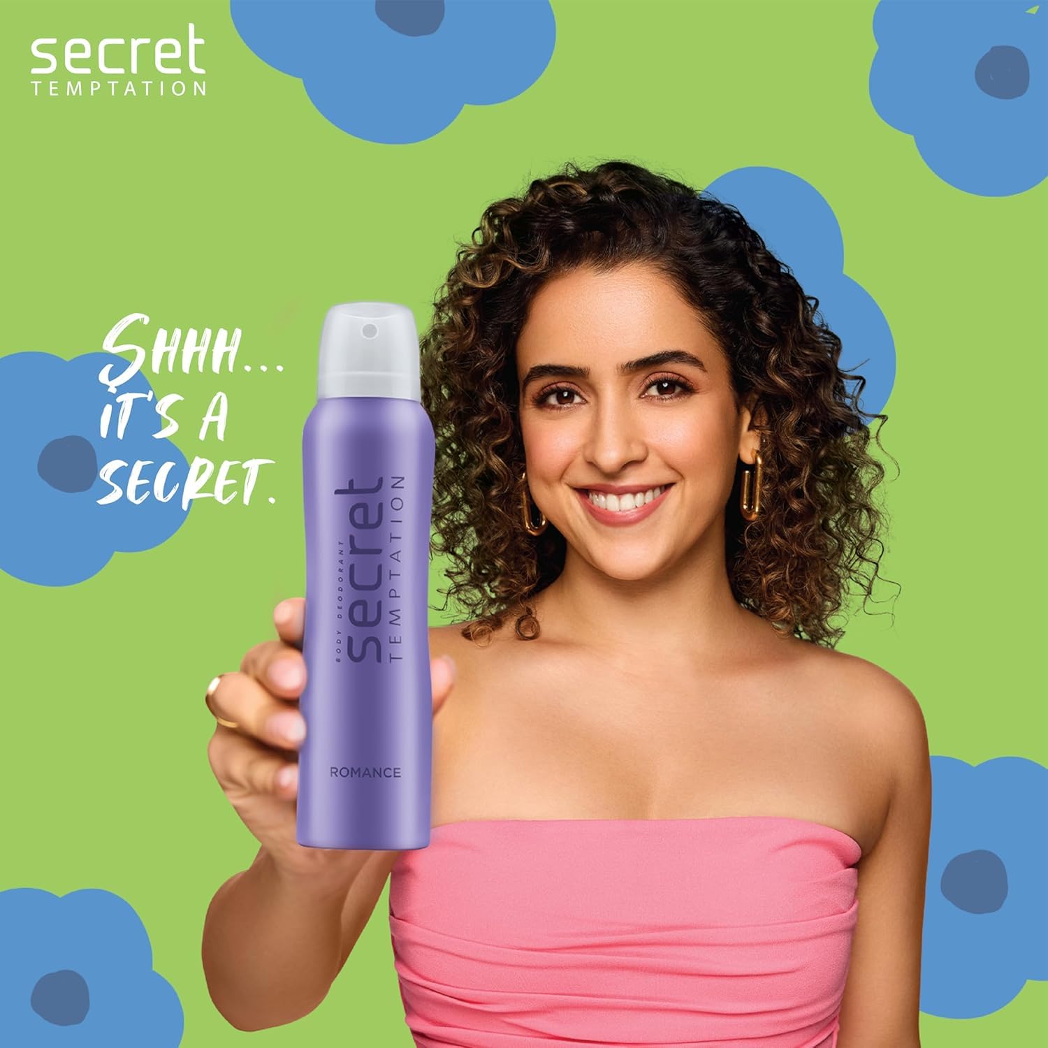 Secret Temptation Women's Deodorant - Long Lasting Fragrance, 7.6 oz (225ml) - Romantic & Feminine Scent for Daily Freshness, Confidence & Date Nights