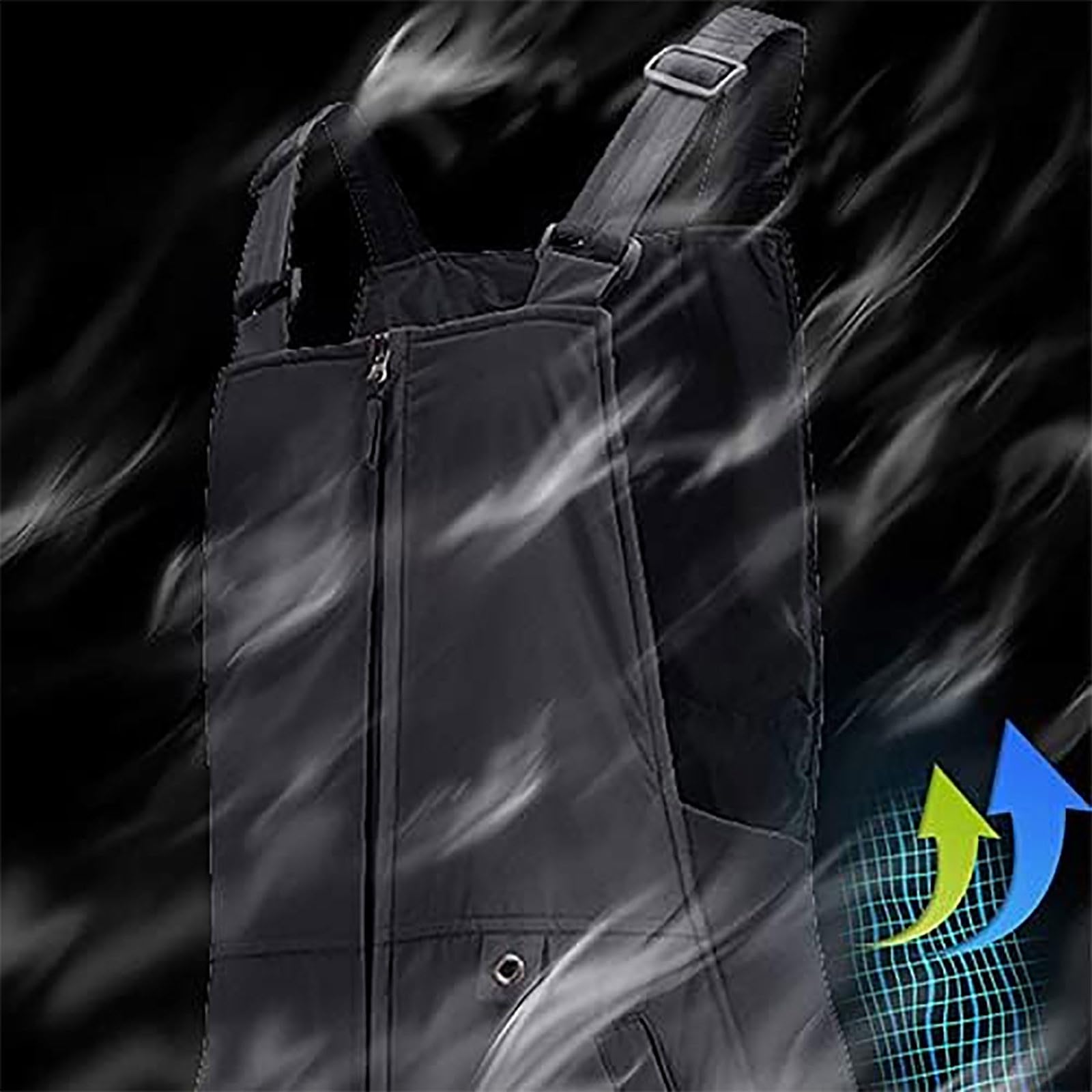 Women's Insulated Waterproof Snow Bibs - Windproof Ski Overalls with Pockets for Snowboarding & Winter Sports | Perfect for Skiing, Snowboarding & Cold Weather Adventures
