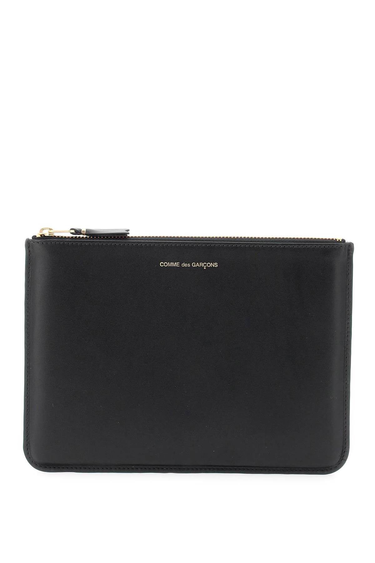 Comme des Garçons Genuine Leather Wallet Pouch - Stylish & Durable for Men & Women - Perfect for Everyday Use, Travel & Gifts