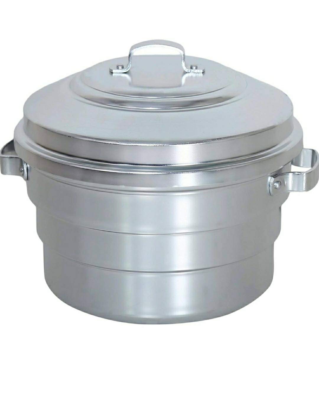 Premium Anodized Aluminum Idli Maker & Steamer - 10 Inch Traditional Indian Idly Pot (Paanai) for Healthy Breakfast & Homemade Snacks