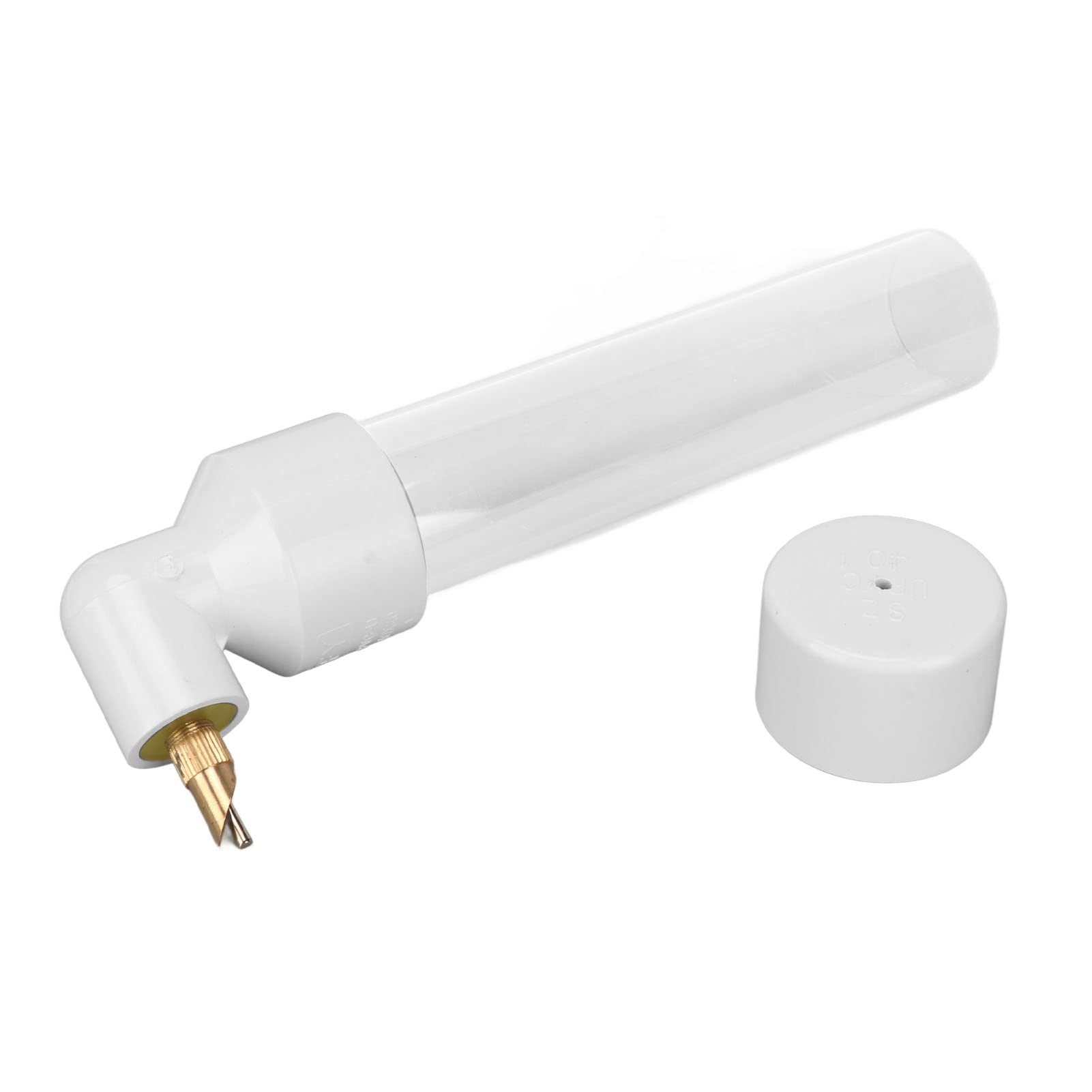 Automatic Bird Water Dispenser for Parrots & Parakeets - White Drinking Fountain for Bird Cages | Perfect for Small Birds, Travel & Home Use