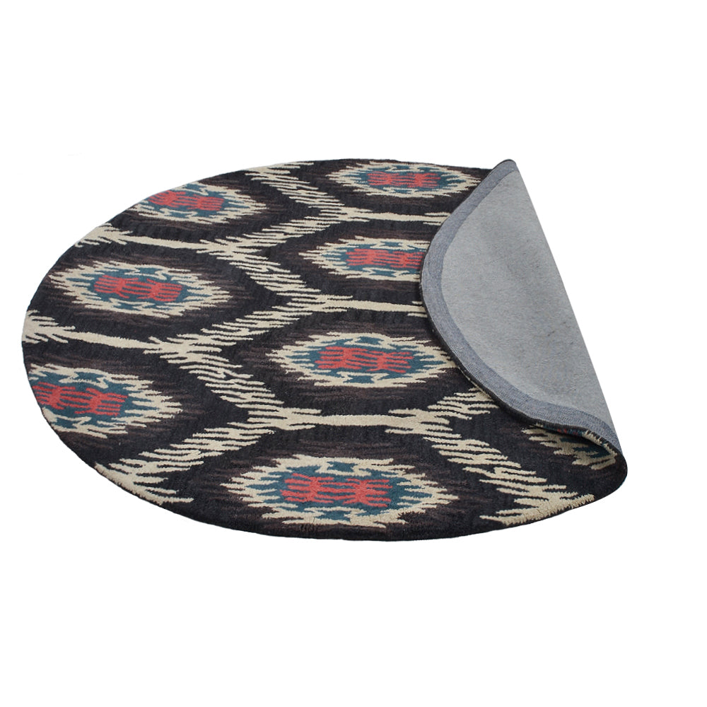 Premium Hand Tufted Honeycomb Pattern Area Rug - Soft Non-Slip Living Room Carpet for Bedroom, Nursery & Home Decor