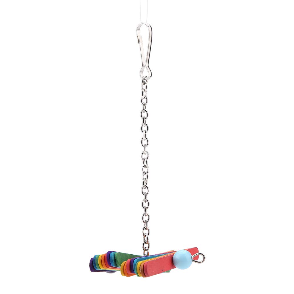 Natural Wooden Chew Toys for Birds - Safe Popsicle Sticks for Parakeets, Cockatiels, Conures, Parrots & Lovebirds - Pet Cage Accessories for Beak Grinding & Stress Relief - Perfect for Cage Enrichment & Playtime