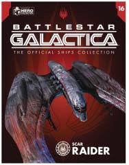 Battle Star Galactica Official Scar Raider Starship Model - Collectible Sci-Fi Spaceship Replica for Display & Gifts | Perfect for Fans, Home Decor, and Cosplay Props