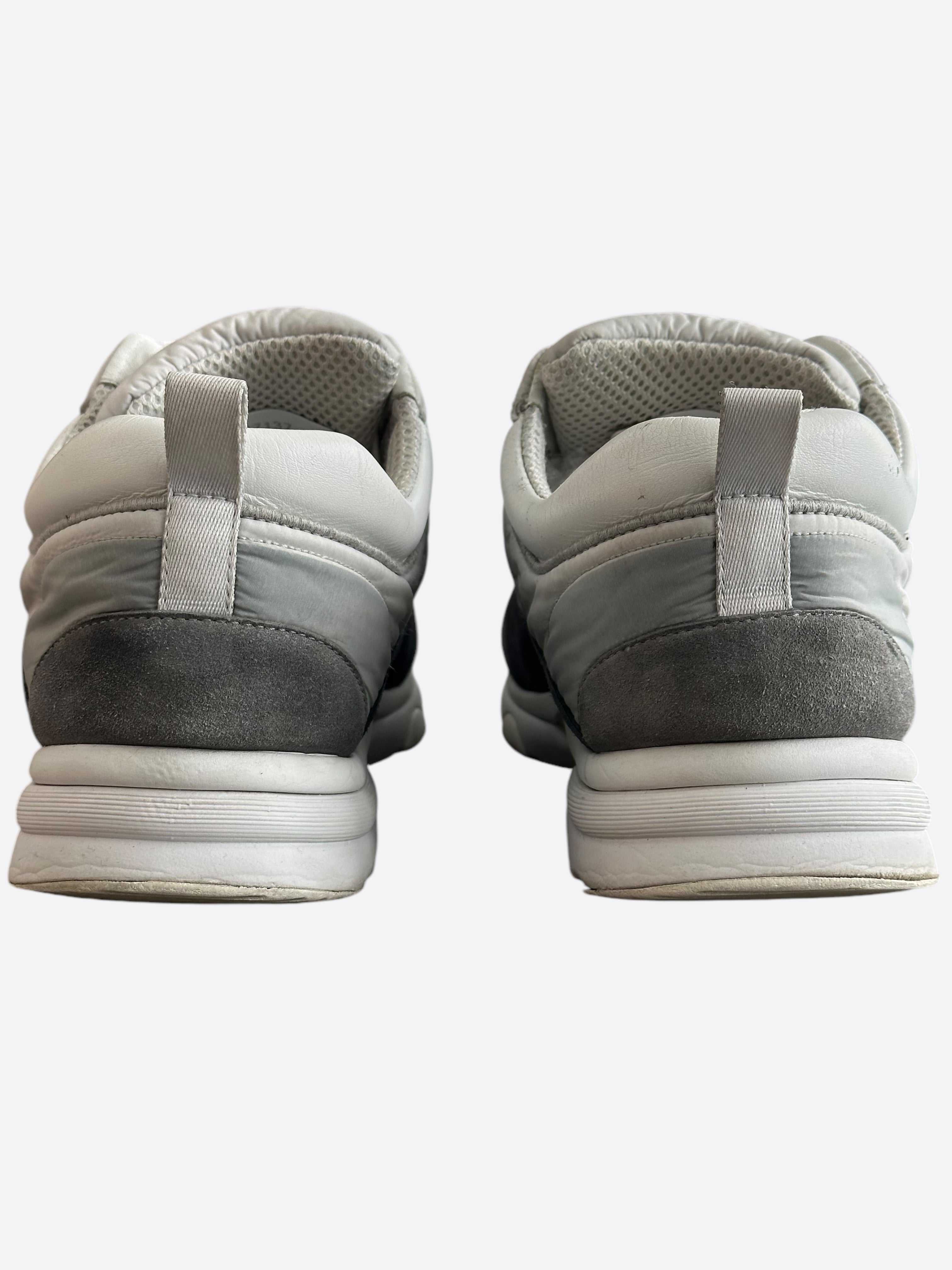 Chanel Grey & Black CC Logo Sneakers for Women - Luxury Designer Casual Shoes for Everyday Wear & Fashion Outfits
