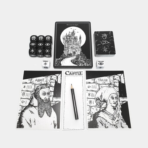 Escape the Dark Castle - Cooperative Board Game for Adults & Teens | Horror-Themed Strategy Game for Family Game Night & Halloween Parties