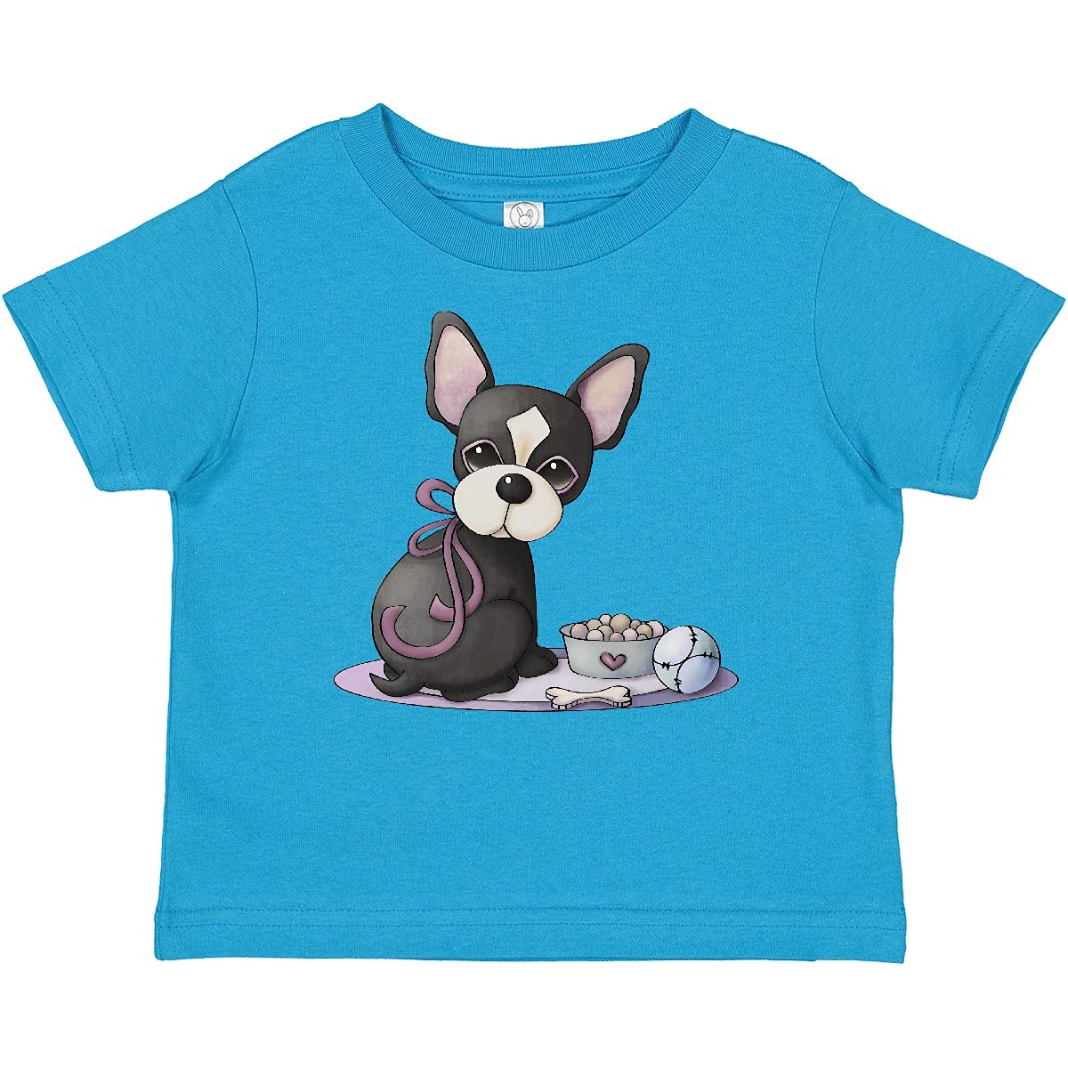 Inktastic Cherry Chihuahua Puppy Dog Baby T-Shirt - Cute Chihuahua Graphic Tee for Infants & Toddlers - Perfect for Playdates, Birthday Parties & Family Photos