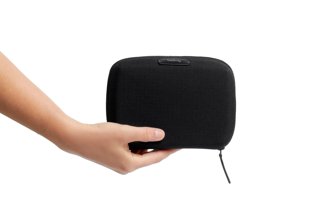 Bellroy Compact Tech Organizer - Slim Travel Cable Pouch for Phones, Chargers & Accessories | Perfect for Business Trips & Daily Commute