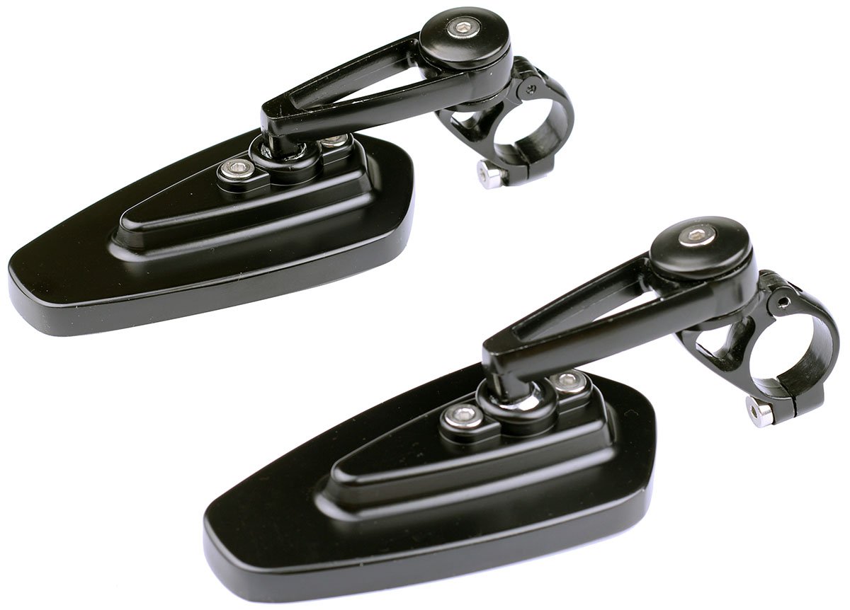 Arrow Bar End Mirrors for 2015 Triumph Rocket III Roadster ABS - Universal Fit, Vibration-Resistant, Easy Installation - Perfect for Cruising, Touring & Highway Riding