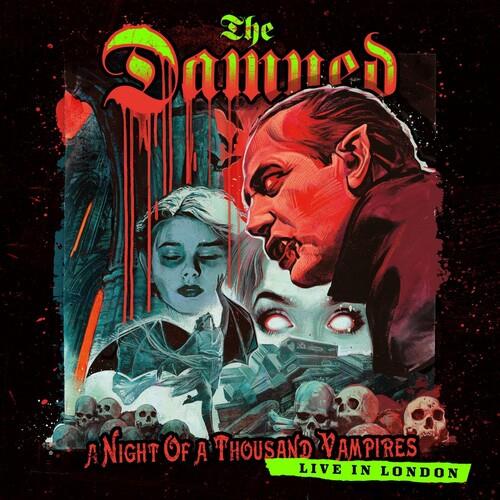 A Night Of A Thousand Vampires - Limited Edition 180 Gram Red Vinyl LP | Horror Movie Soundtrack for Halloween Parties & Gothic Music Collectors