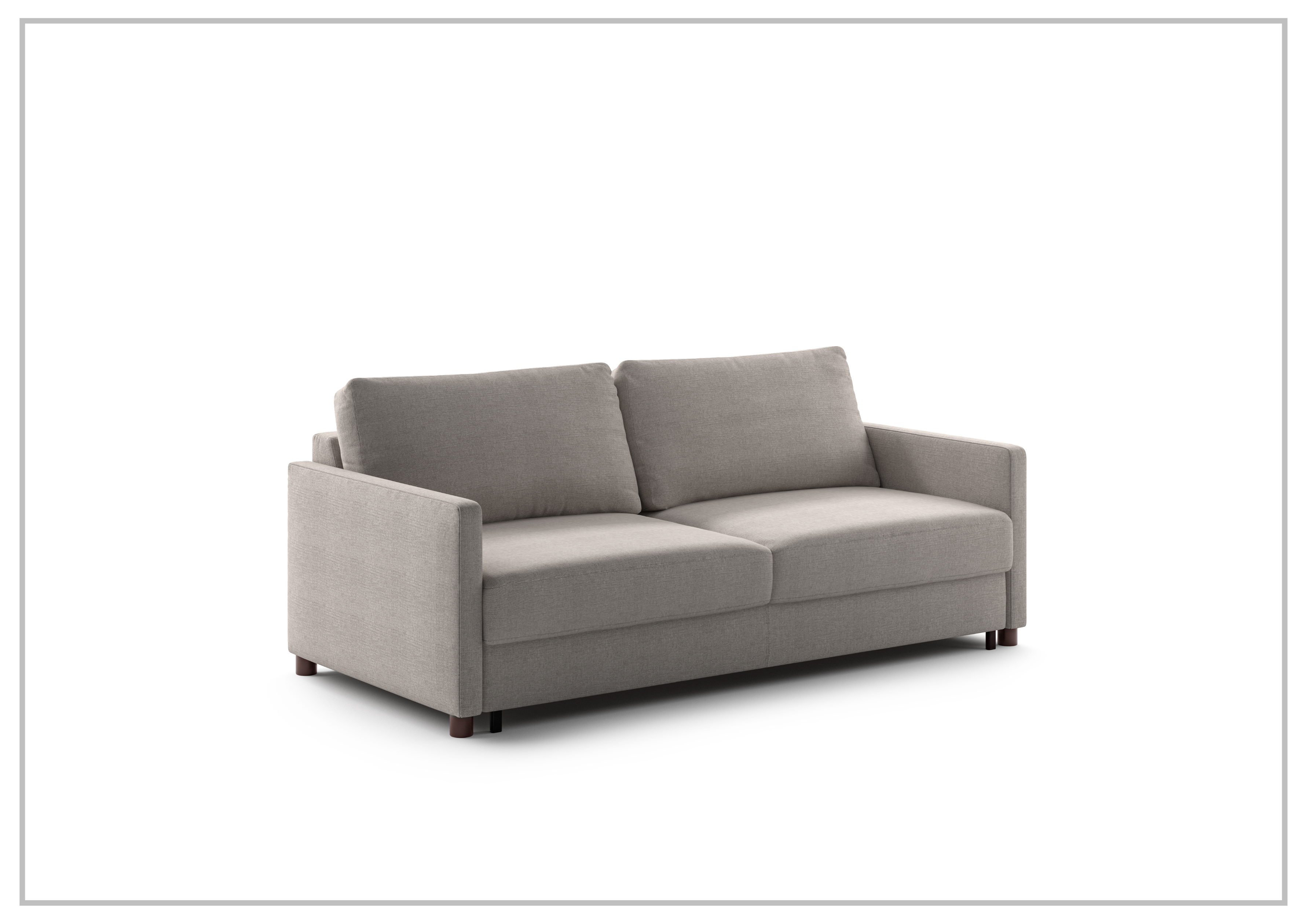 Luonto Polar King Fabric Sofa Sleeper with Level Function - Convertible Sectional Couch Bed for Small Spaces, Living Room, Guest Room & Apartment