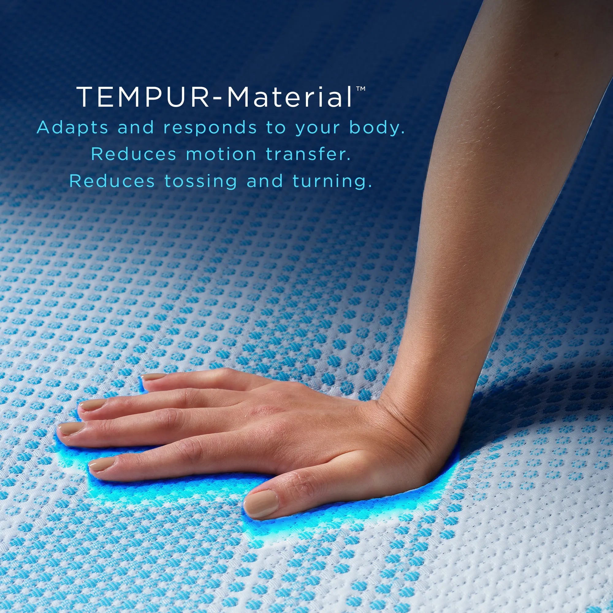 Tempur ProBreeze® Medium Mattress - Cooling Memory Foam Mattress for Back Pain Relief | Queen Size Bed Mattress for Hot Sleepers & Pressure Point Support | Perfect for Master Bedroom, Guest Room & Apartment Sleeping