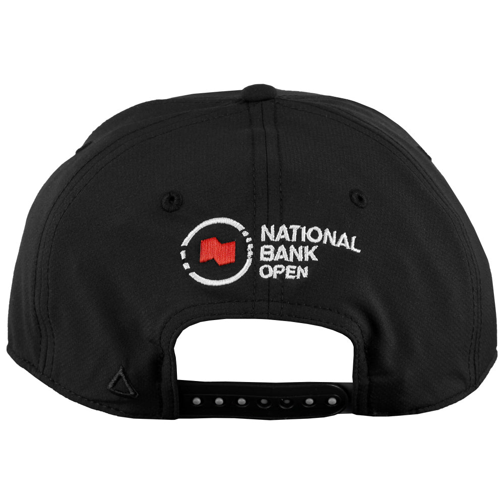 NBO Toronto Alto Rope Snapback Hat - Black Adjustable Baseball Cap for Men & Women | Perfect for Outdoor Sports, Streetwear Fashion and Casual Wear