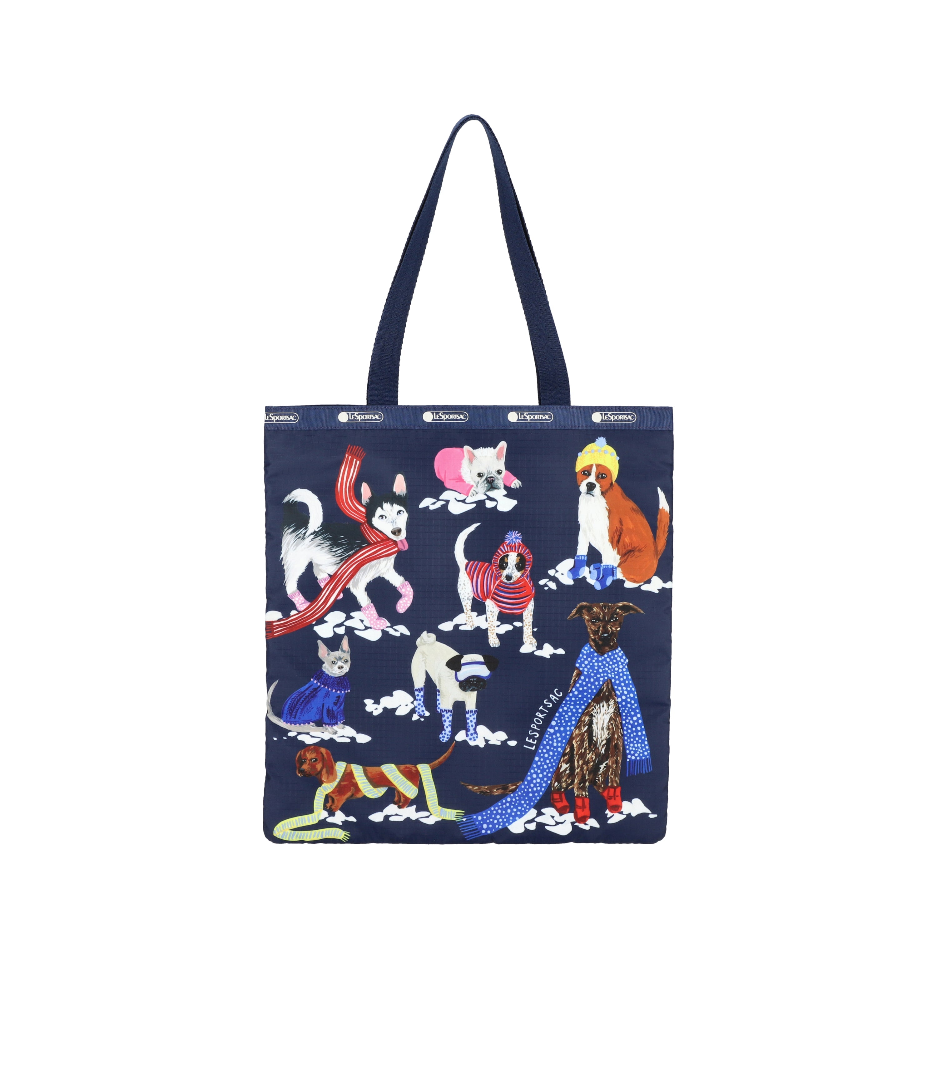 Snowy Pups Tote
