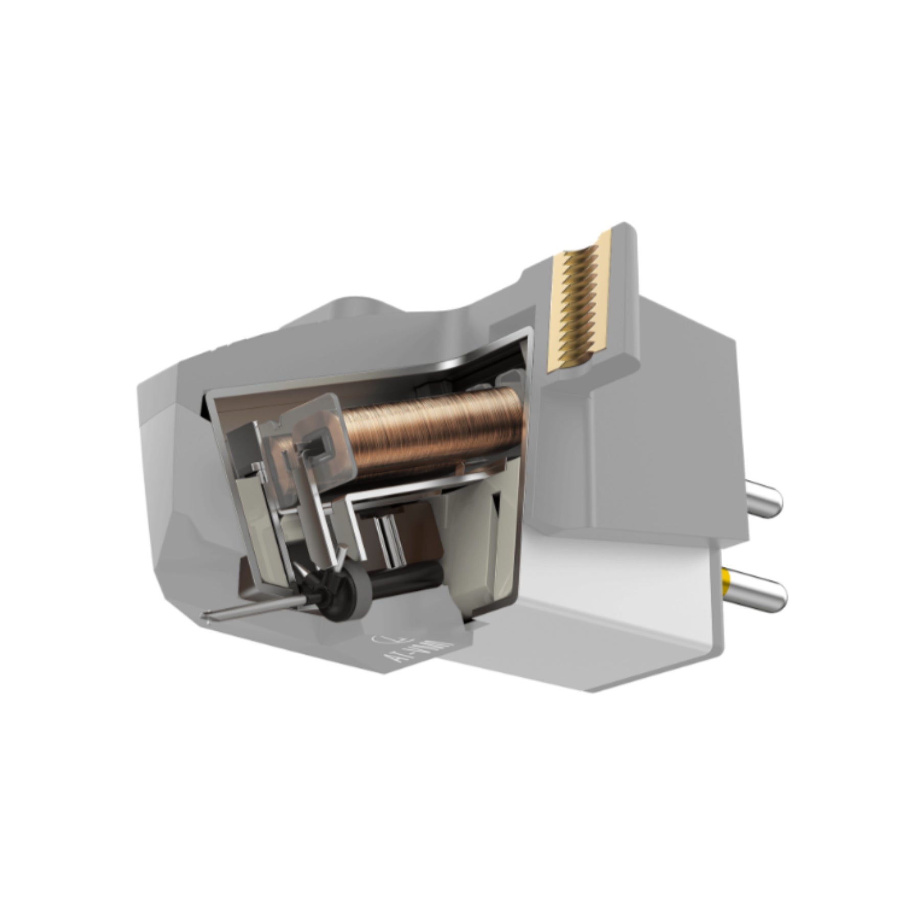 Audio Technica AT VM95SP/H Headshell Cartridge Combo - High Performance Phono Cartridge & Headshell for Turntables - Perfect for Vinyl Record Playback & DJ Mixing