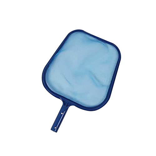 WS008 Leaf Skimmer Pool Cleaning Attachment - Lightweight Aluminum Pool Skimmer Net for In-Ground & Above Ground Pools - Perfect for Removing Leaves, Bugs & Debris from Swimming Pools (Backyard, Garden, Pool Maintenance)