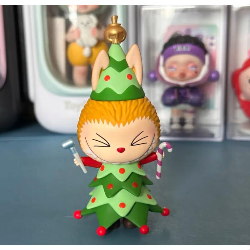 Labubu The Monsters Let's Christmas Series Christmas Tree - Cute Collectible Vinyl Figure for Holiday Decor, Gift & Display - Perfect for Xmas Tree Topper, Shelf Decor, Office Desk & Party Centerpiece