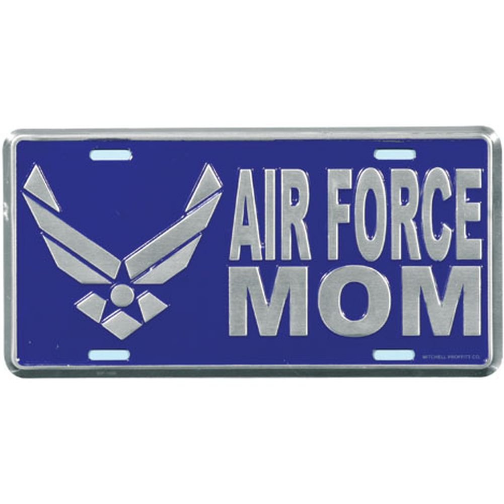 Air Force Mom License Plate - Custom Military Car Tag for Proud Air Force Mothers - Perfect for Cars, Trucks & Gifts