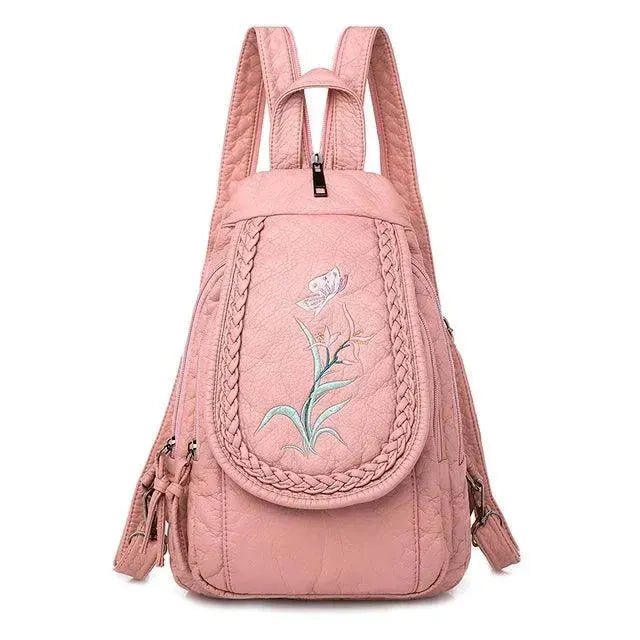 Solid Color Nylon Lightweight Travel Backpack - Waterproof Carry-On Daypack for Hiking, Commuting & Airplane Travel