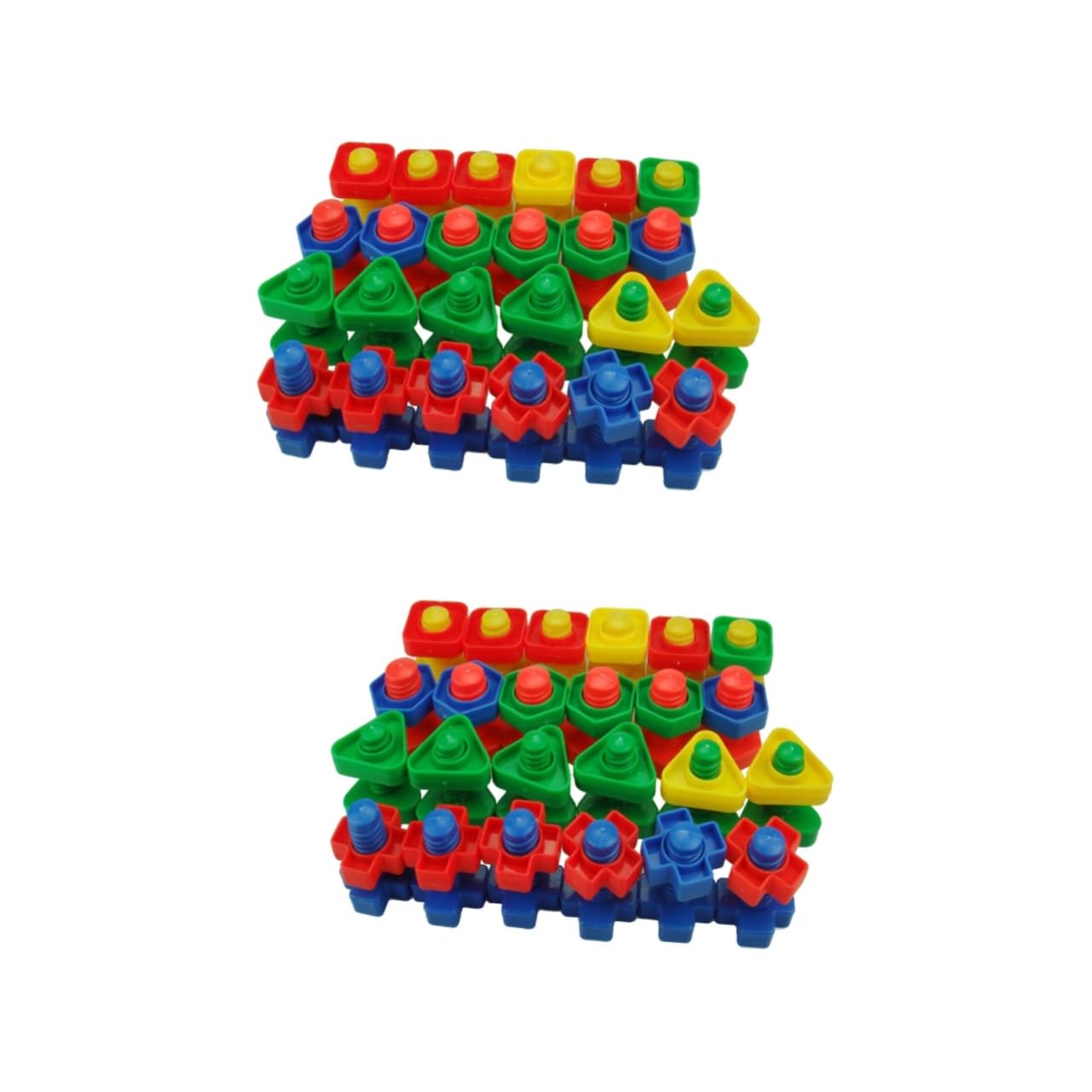 Wakauto 2 Pack Fidget Spinner Nuts - Stress Relief Sensory Toys for Kids & Adults, Bath Time Fun, Office Desk Game, ADHD Anxiety Relief Tool