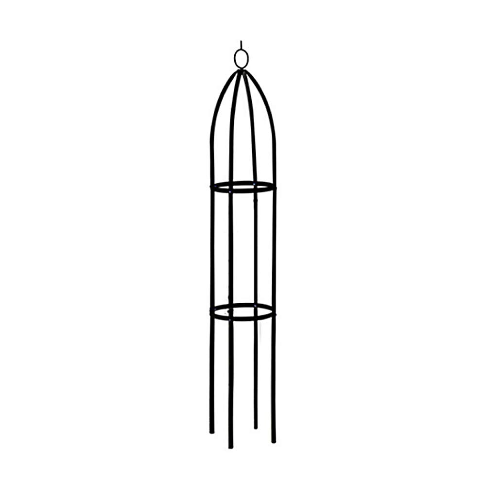 140cm Metal Garden Trellis Obelisk for Climbing Plants - Durable Outdoor Plant Support for Vines, Roses & Flowers - Perfect for Garden, Patio & Backyard Decor