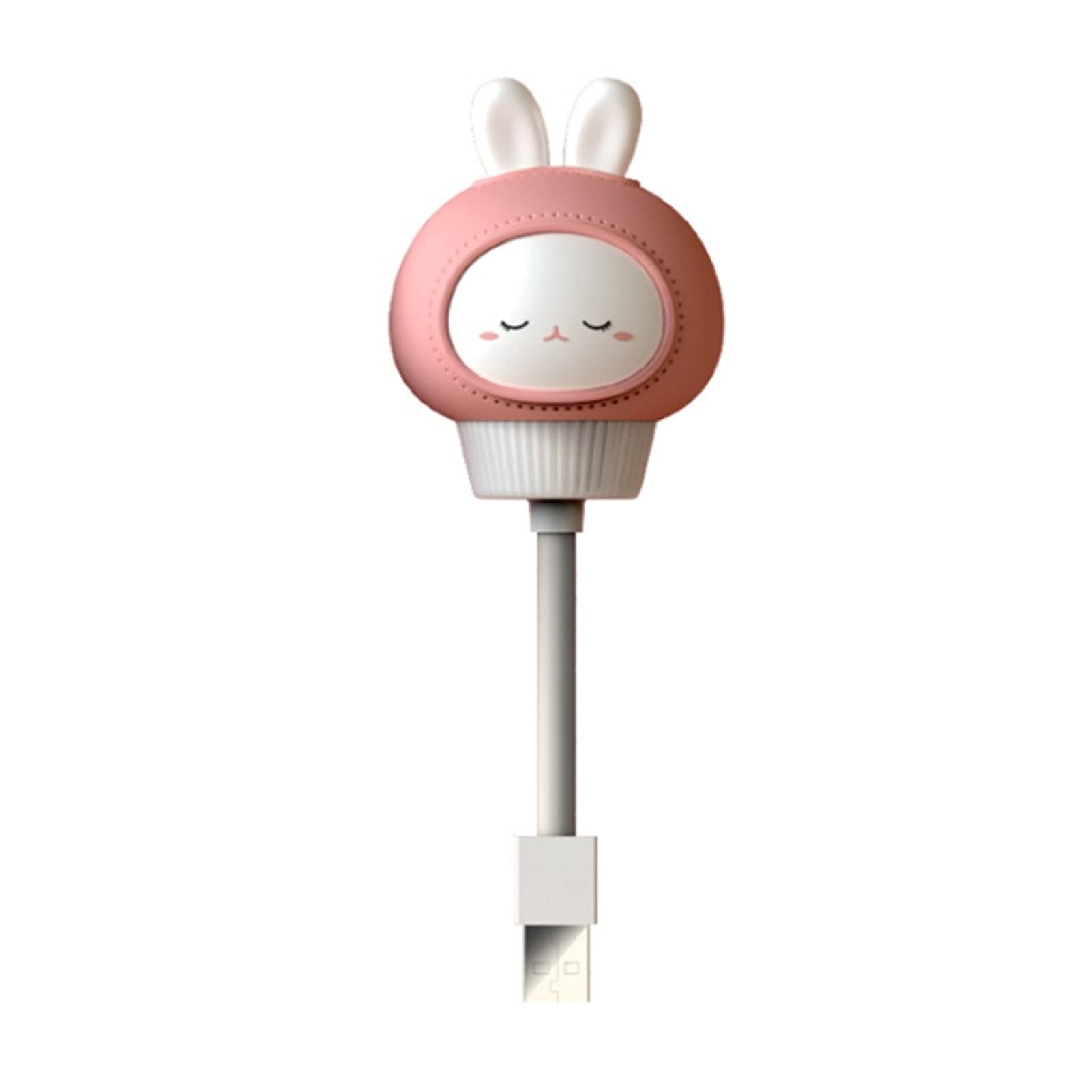 **LED Night Light for Kids - USB-Powered Cute Cartoon Rabbit Night Lamp with Remote Control, Bedroom Decor & Bedside Lamp for Children (Warm White Light) - Perfect for Nursery, Bedtime Stories & Soothing Nighttime Comfort**