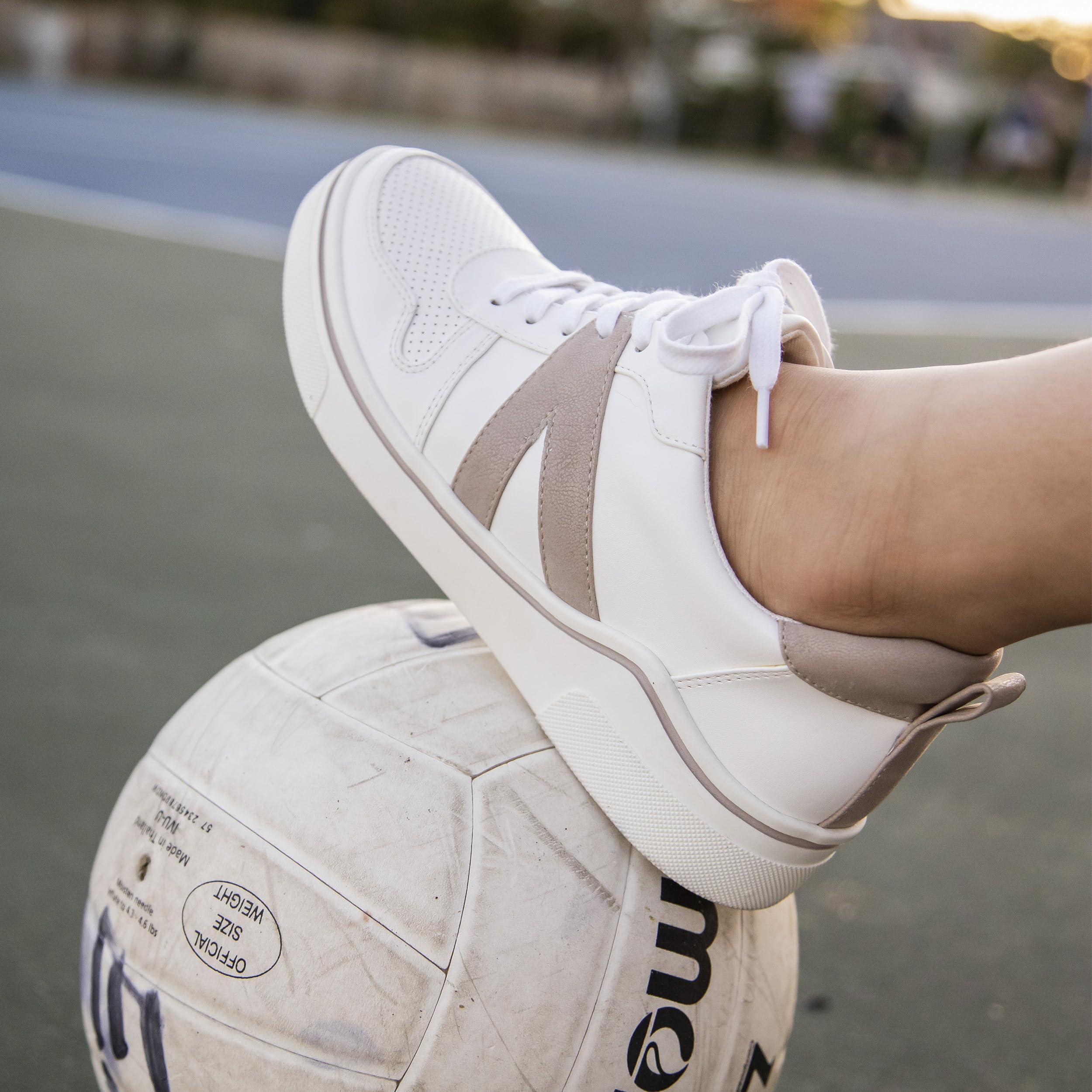 MIA Women's Alta Lace Up Sneakers - Comfortable Casual Walking Shoes for Women | Perfect for Everyday Wear, Gym, Running & Travel