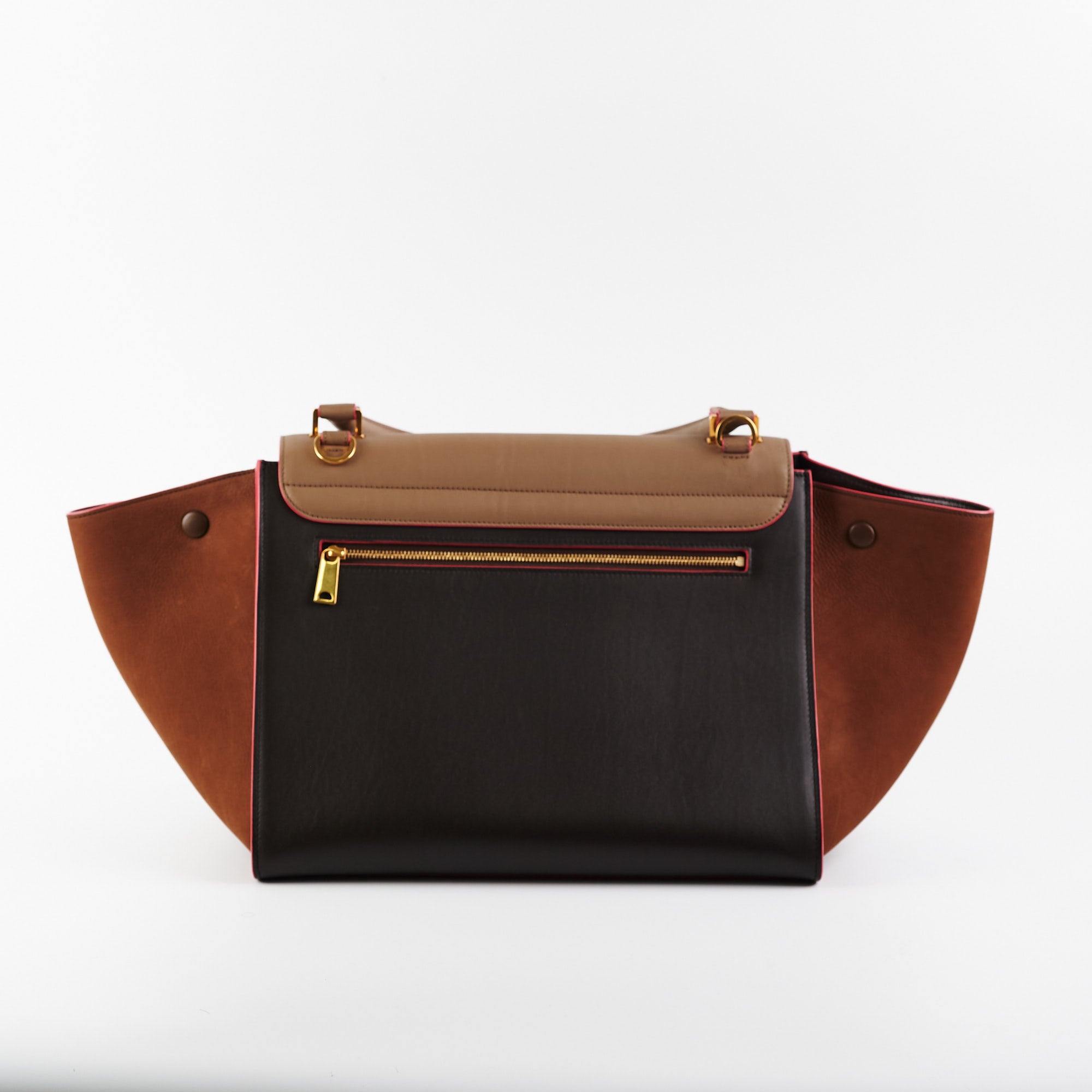 Celine Trapeze Small Multicolor Leather Shoulder Bag - Luxury Designer Handbag for Women, Perfect for Work, Travel & Everyday Use
