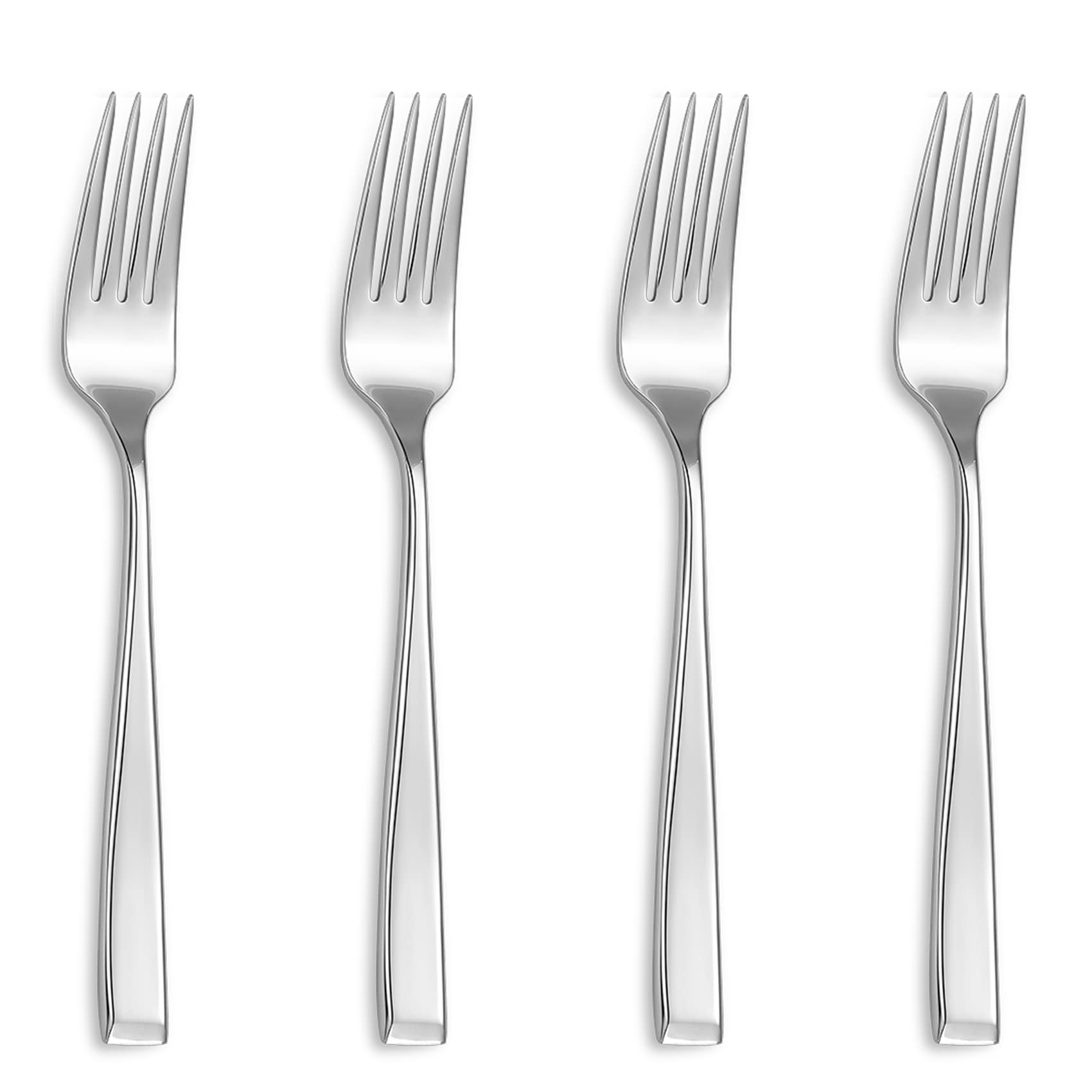 Premium Alexander Fine Forks Set of 4 - 18/10 Stainless Steel Heavy Duty Salad Forks (7.3