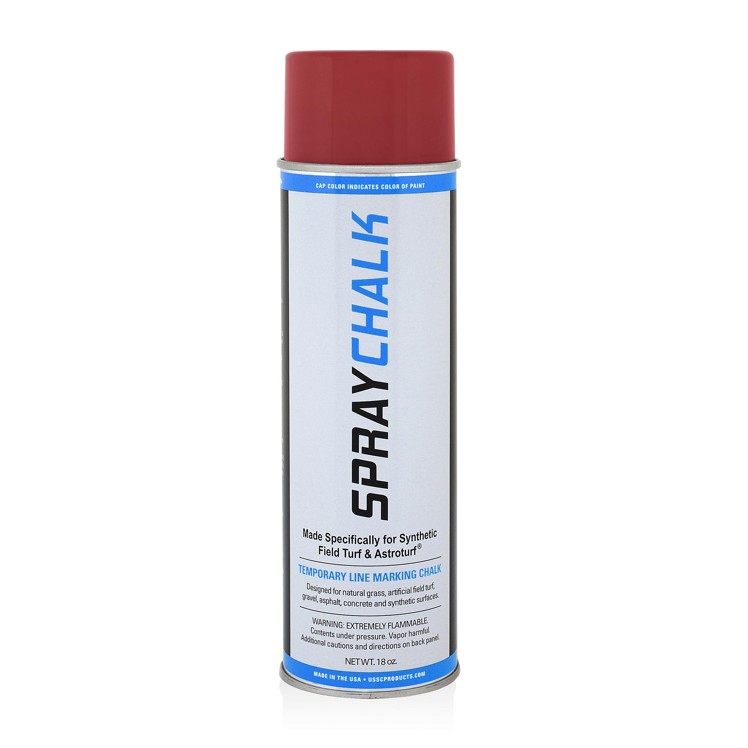 Maroon Temporary Removable Marking Chalk for Synthetic Turf, Asphalt & Concrete - Perfect for Sports Field Marking, Construction Layout & Outdoor Playgrounds