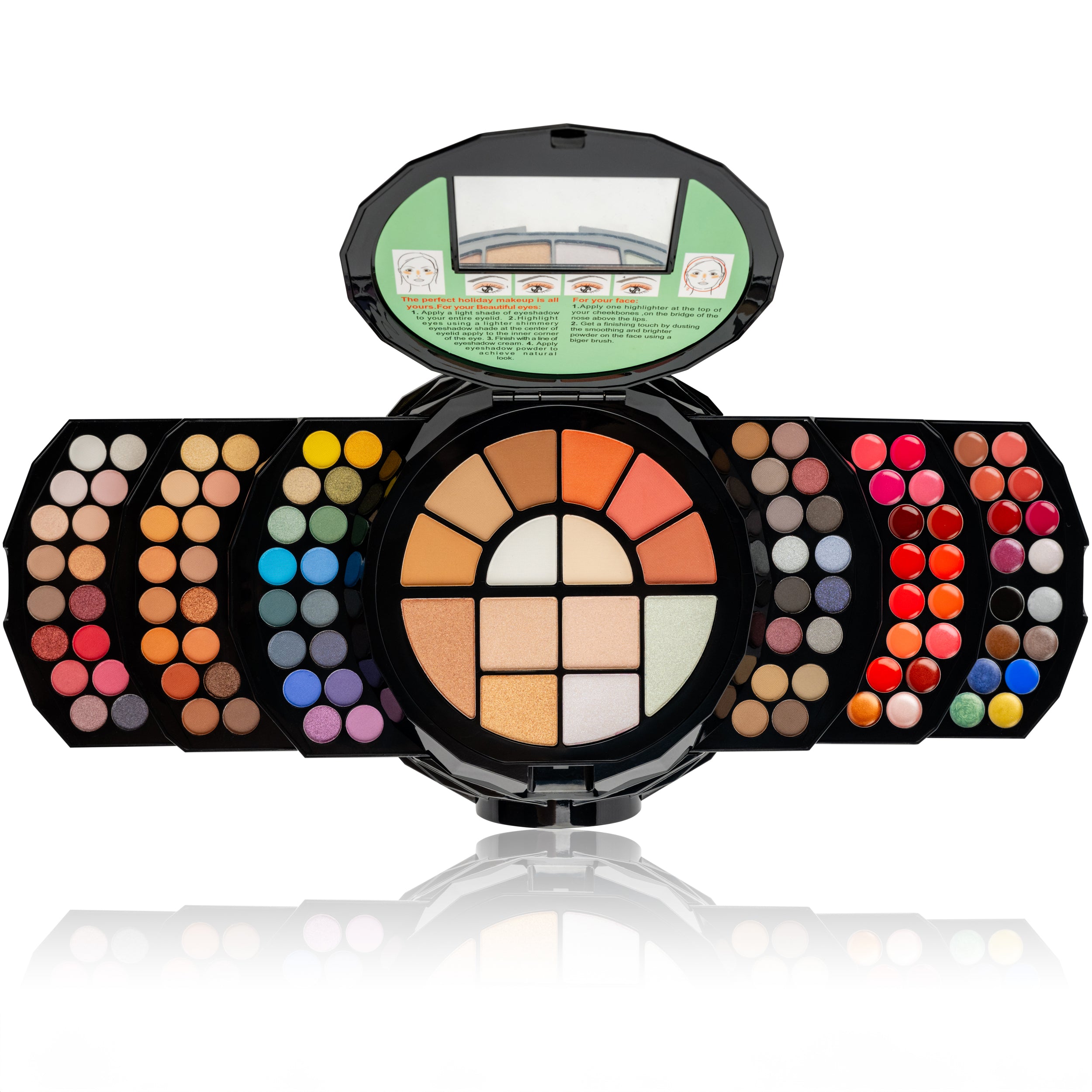 Professional Flower Makeup Kit - Complete Beauty Set for Bridal, Party & Special Occasion Makeup
