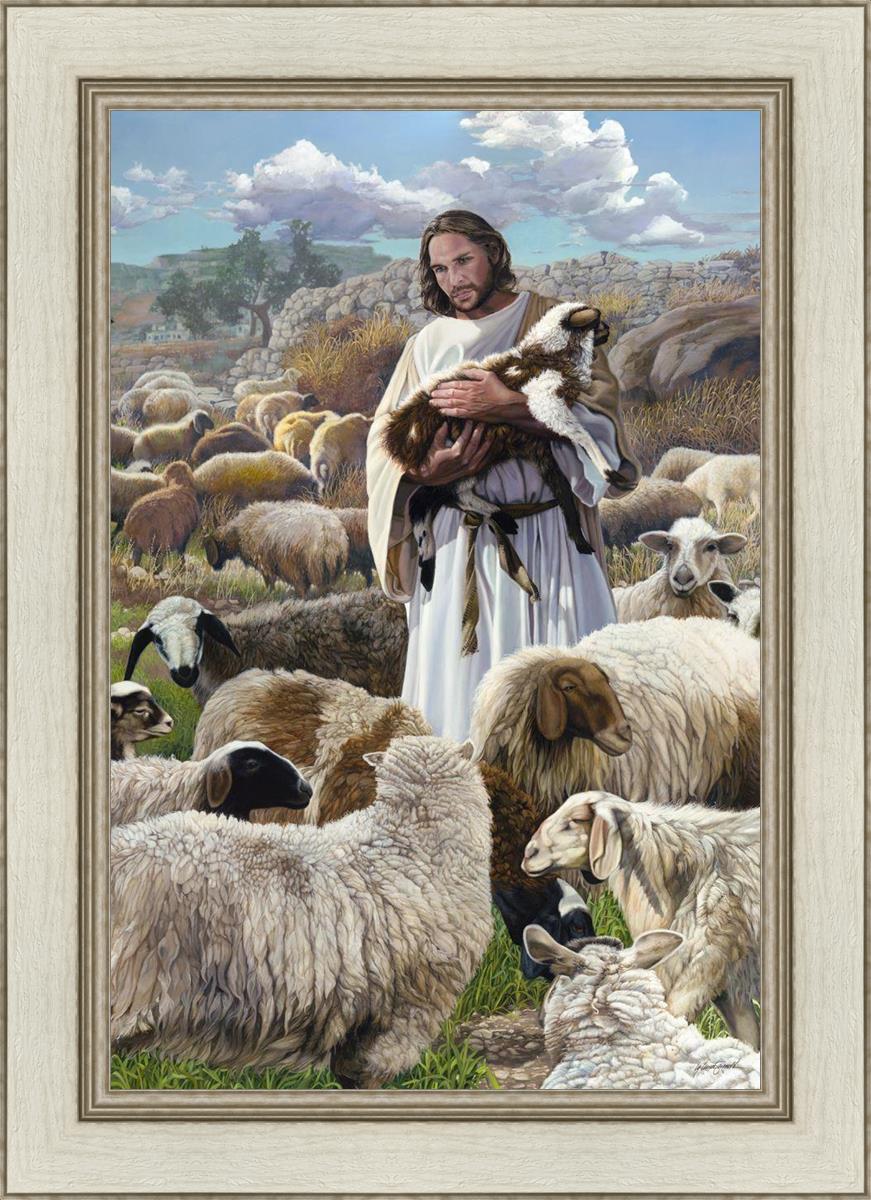 Finding The One By Liz Lemon Swindle - Inspirational Christian Art Print for Home, Office & Gift Giving - Perfect for Weddings, Anniversaries & Spiritual Decor